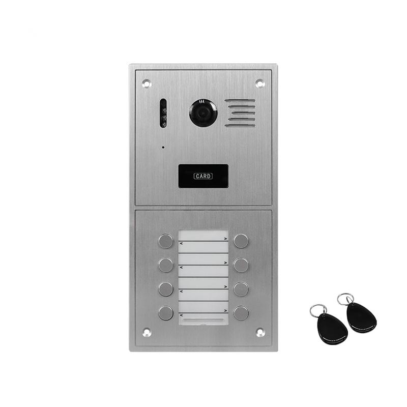 SL-NB62223-8C  Platine de rue en alliage robuste et facile à installer, avec lecteur de tag de proximité pour une Sécurité Optimale