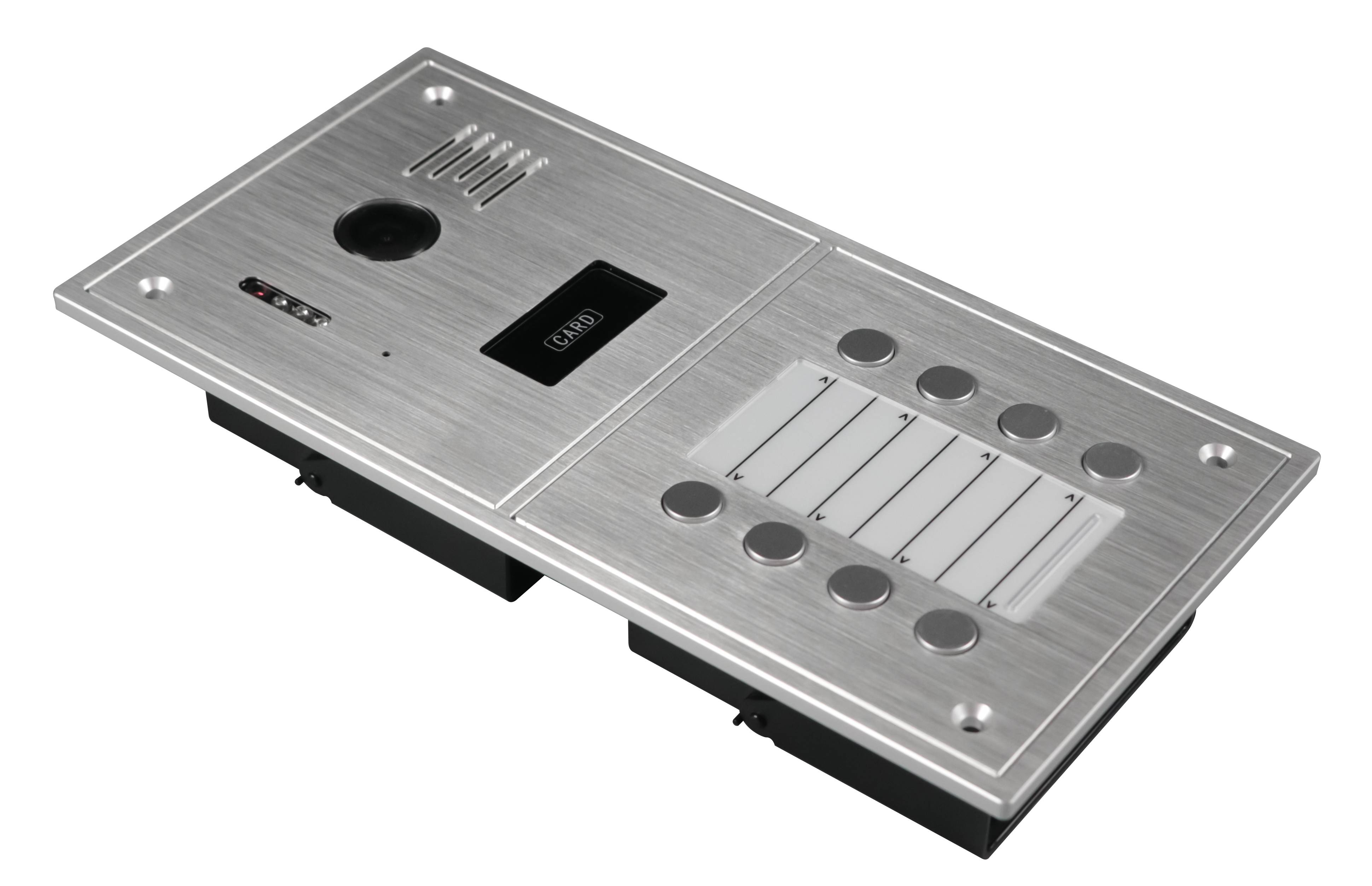 SL-NB62223-8C  Platine de rue en alliage robuste et facile à installer, avec lecteur de tag de proximité pour une Sécurité Optimale