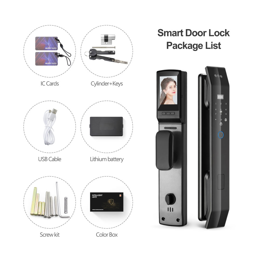 Serrure intelligente WiFi SL-D14-TY-3D