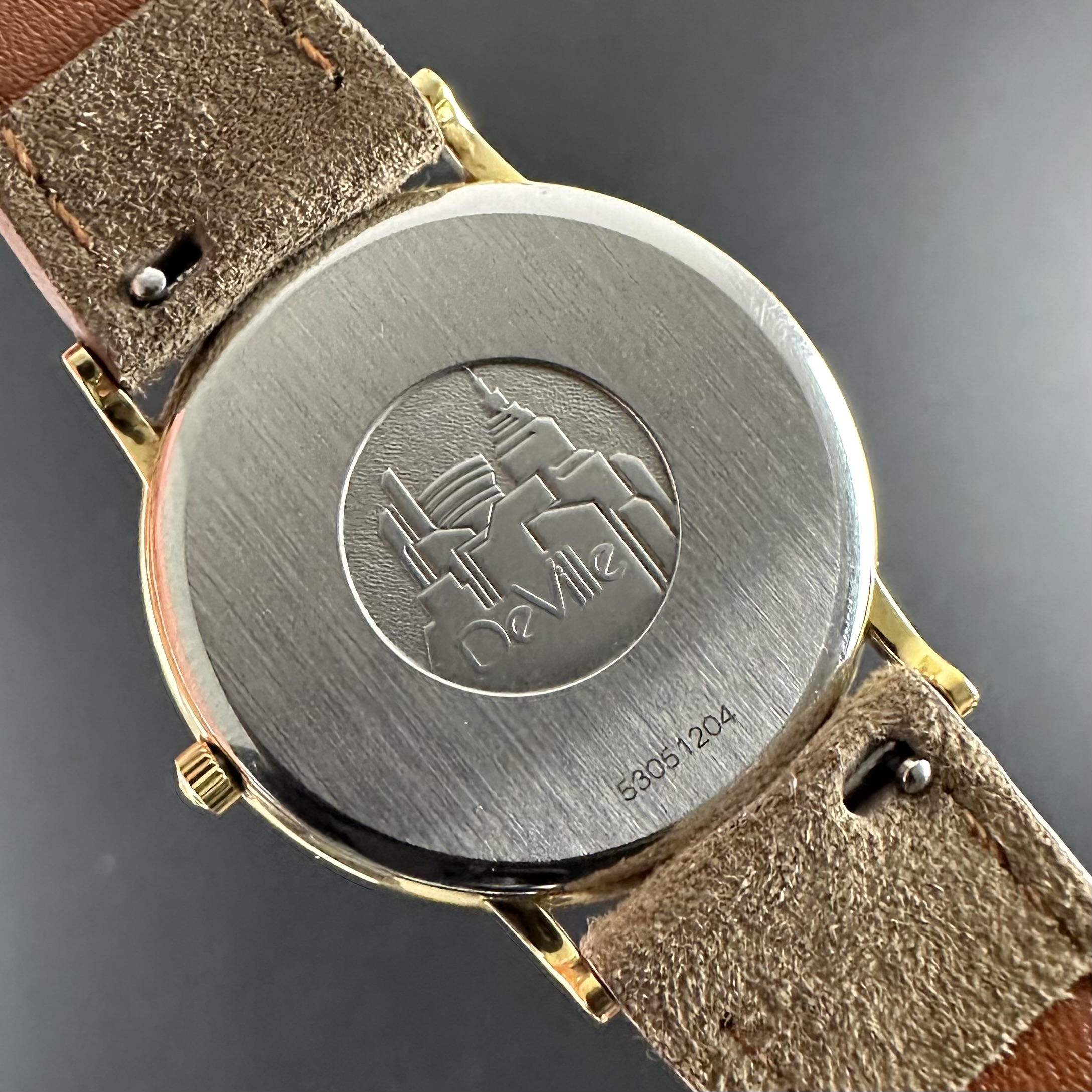 Vintage Omega De Ville Quartz Gold dial 191.0312.1 - 1991 - 32,5mm