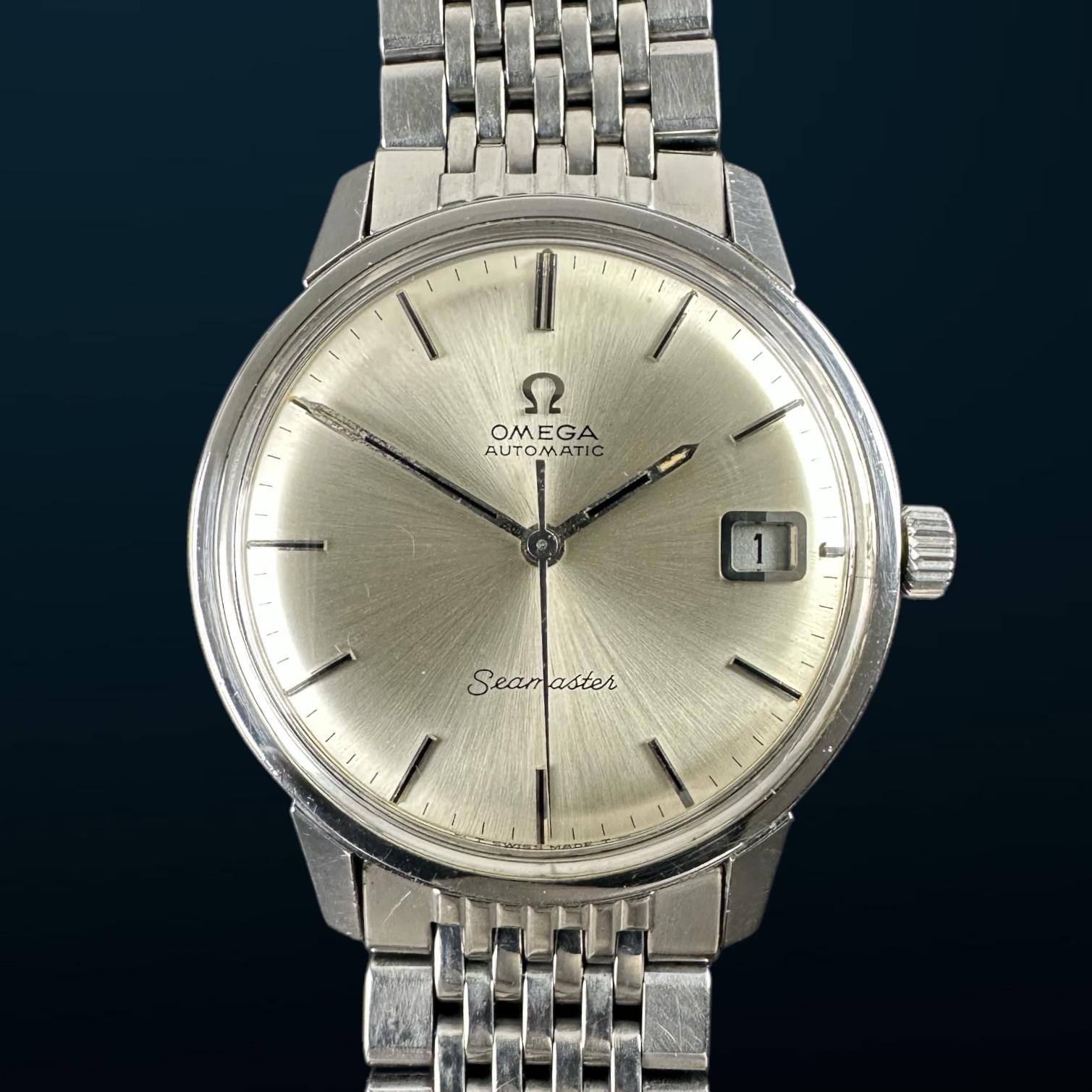 Vintage Omega Seamaster Automatic on BOR 166.037 SP - 35mm - 1969