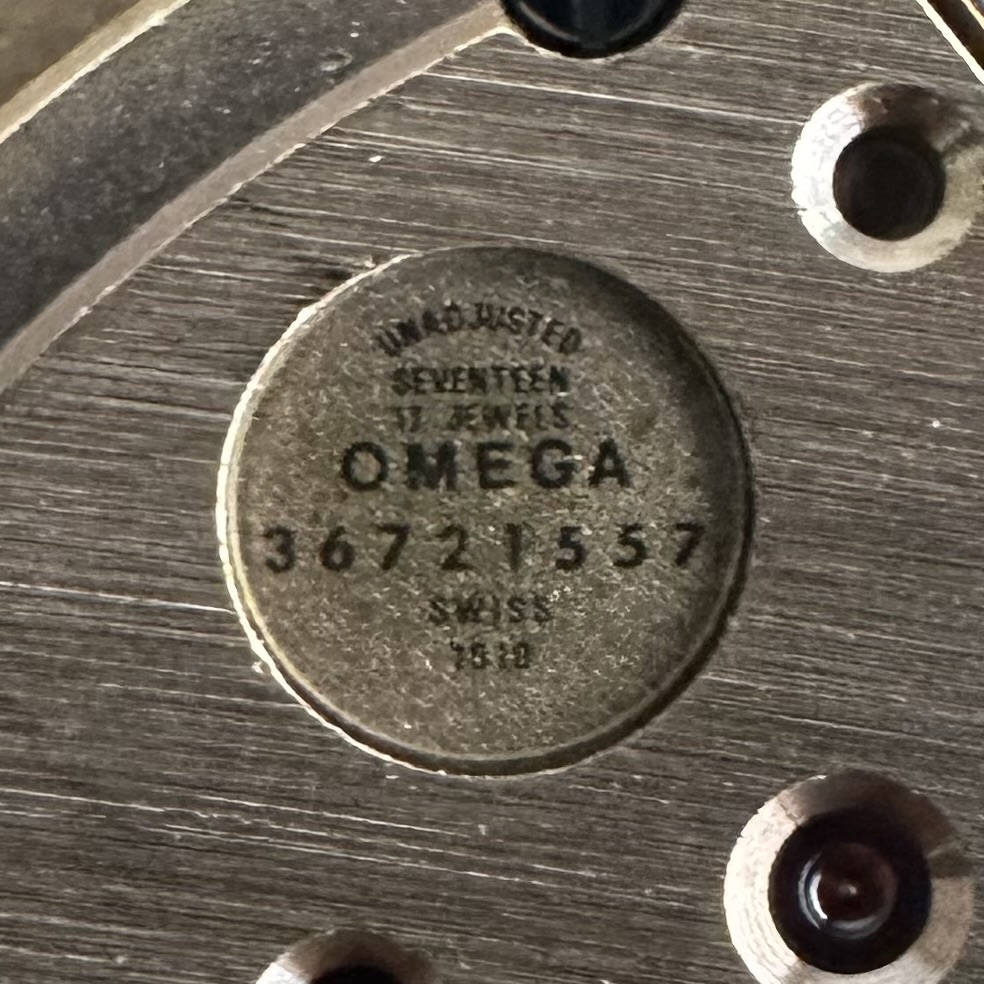 Vintage Omega Automatic Date White Sunburst 166.0163 - 35mm - 1973