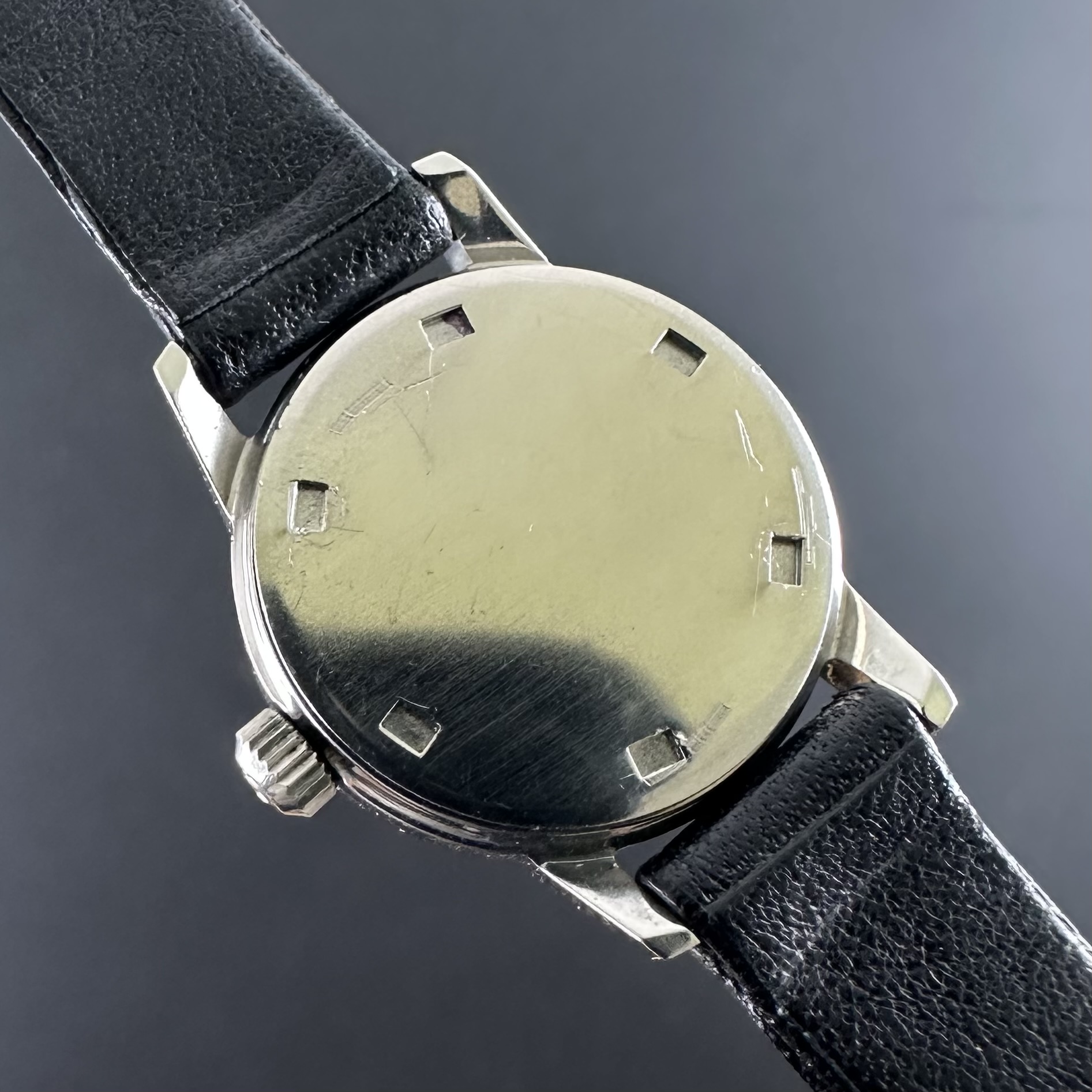Vintage Omega Genève Lady Blue Dial Manual Wind 535.025 - 22mm - 1971 + Box