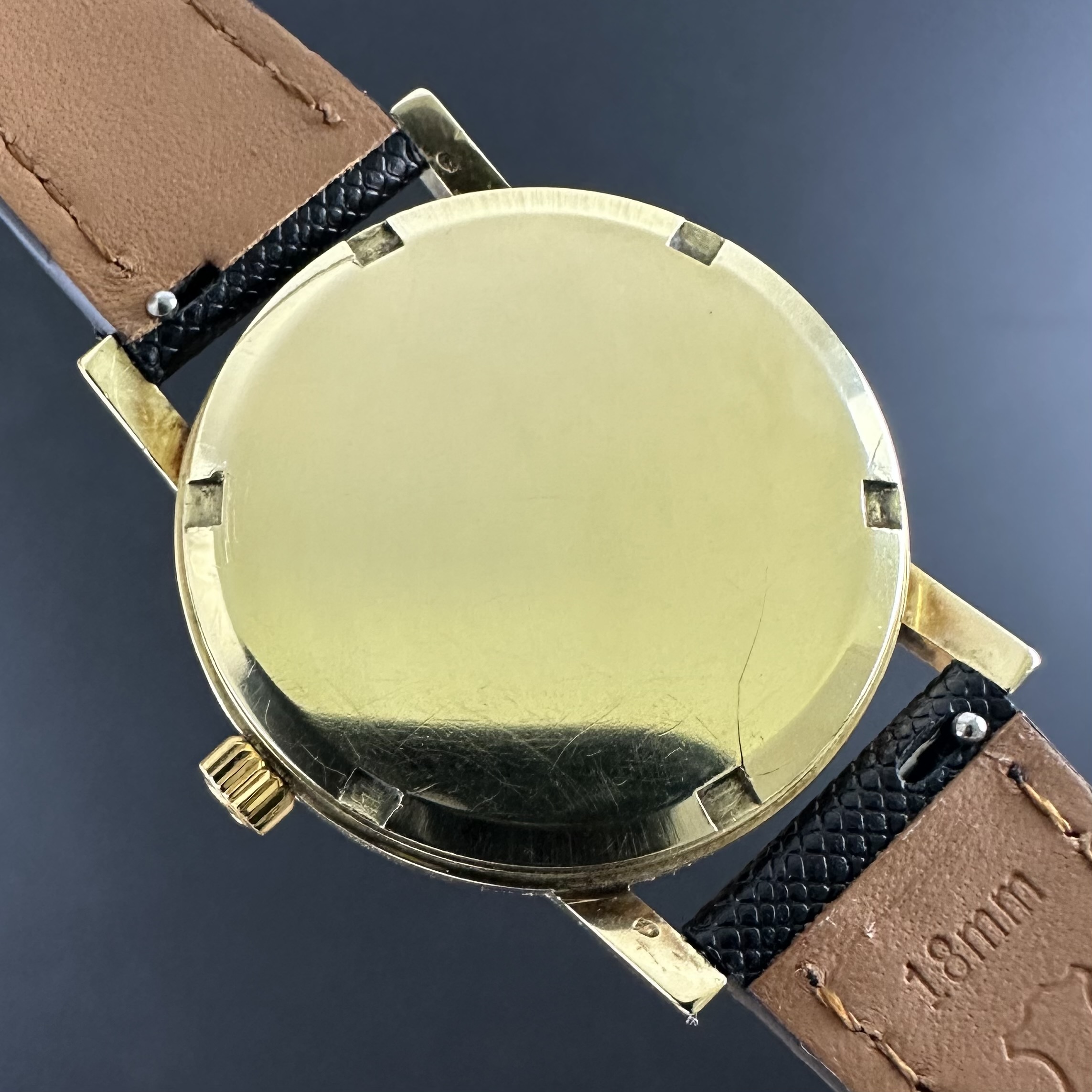 Vintage Omega Genève Automatic 14k Solid Yellow Gold 166.163 - 34,5mm - 1973