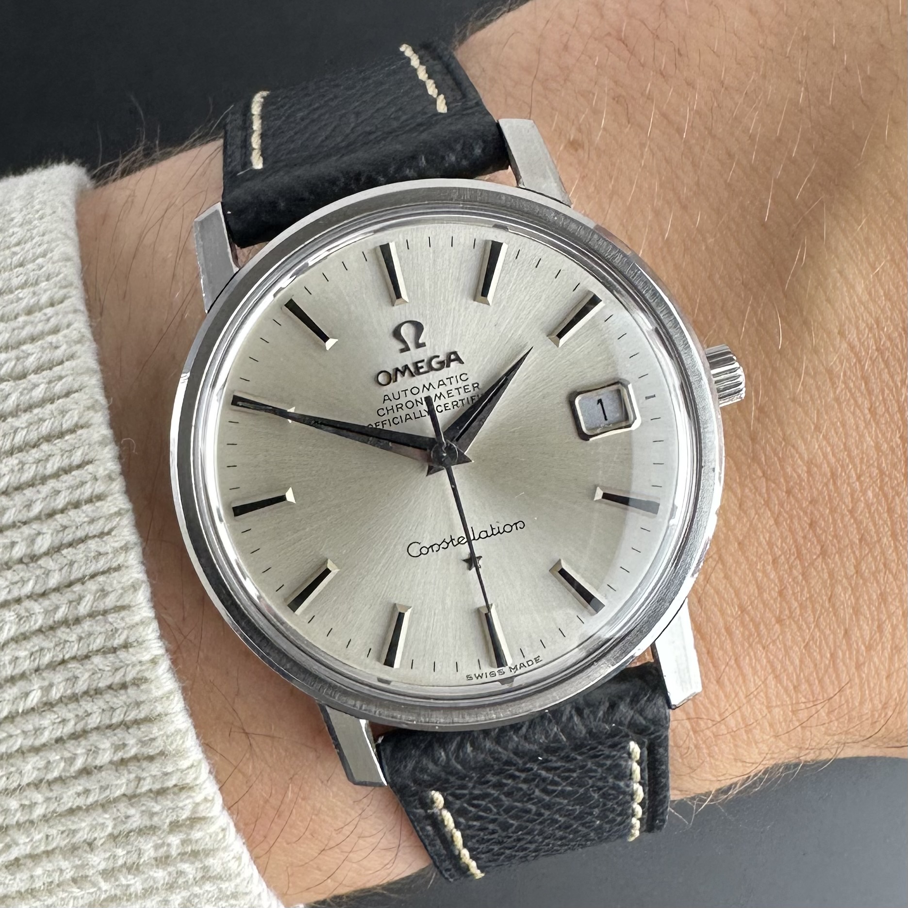 Vintage Omega Constellation Chronometer Automatic SF 168.018 - 35mm - 1969