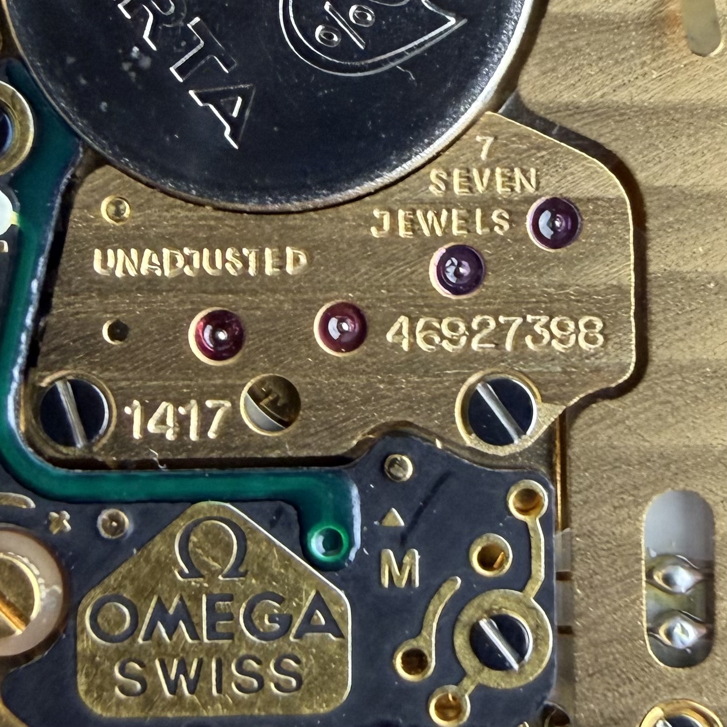 Vintage Omega De Ville Quartz Octagonal Tank 191.0192 - 27mm - 1982