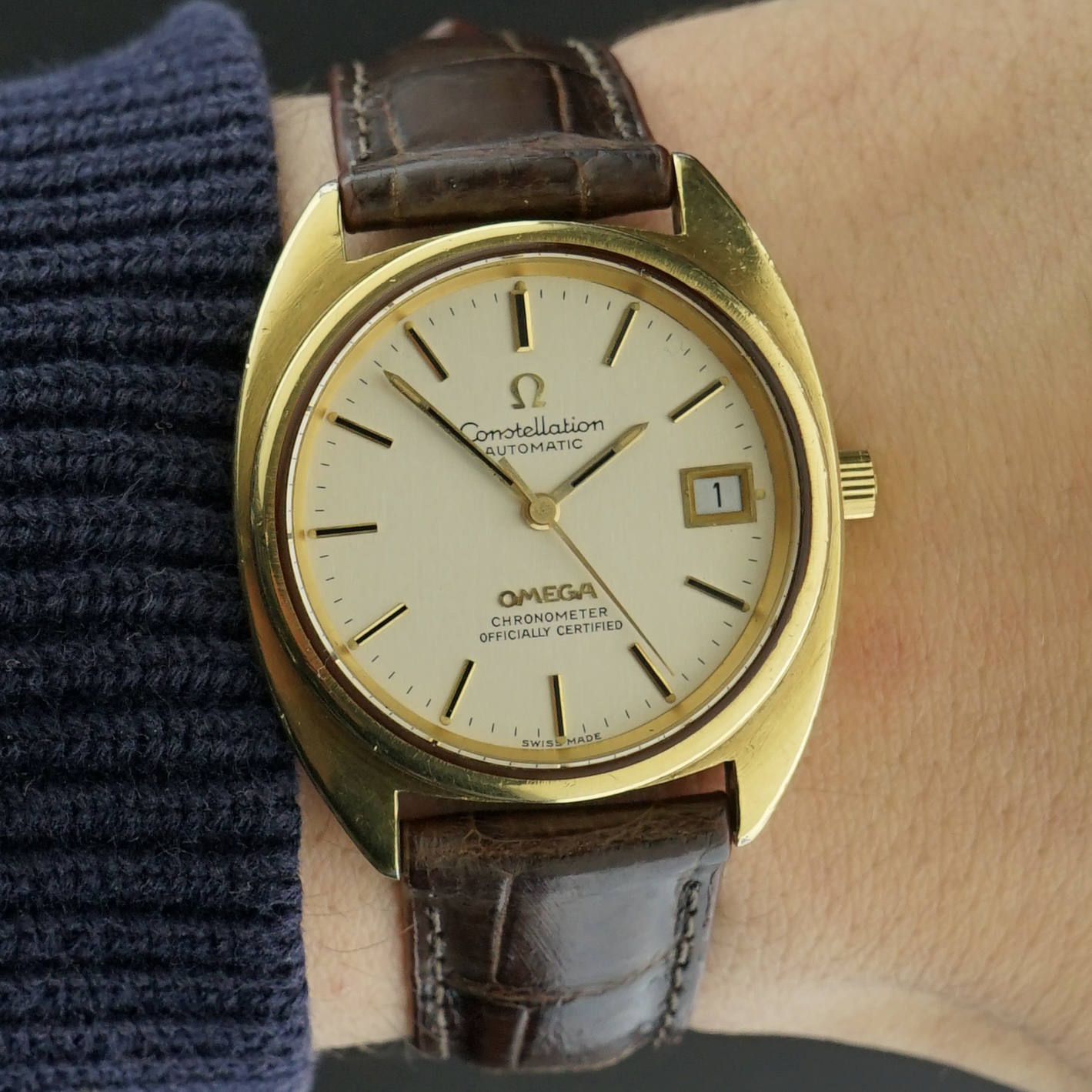 Vintage Omega Constellation C-Shape Chronometer CD 168.0056 - 35mm - 1971