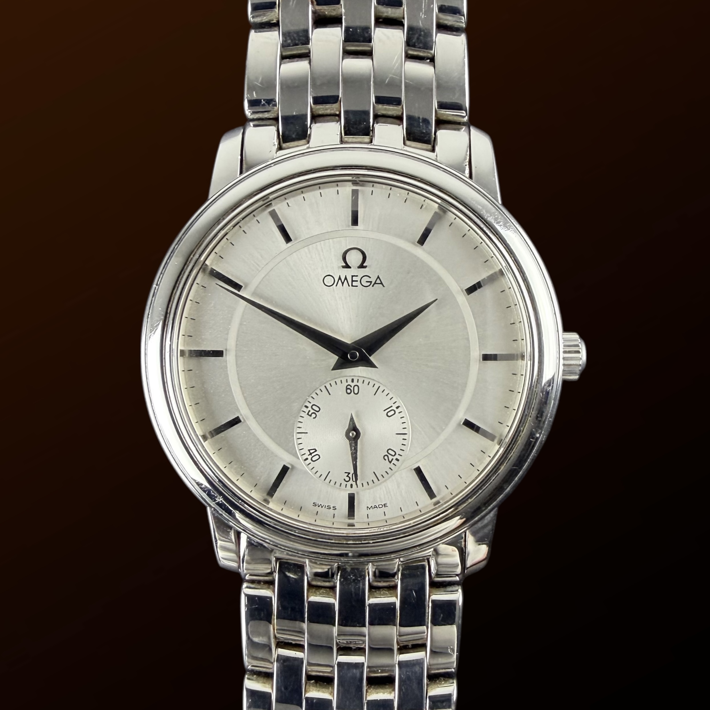 Vintage Omega De Ville Prestige Small Seconds 4820.31 / 125.0150 - 34,5mm - 1995