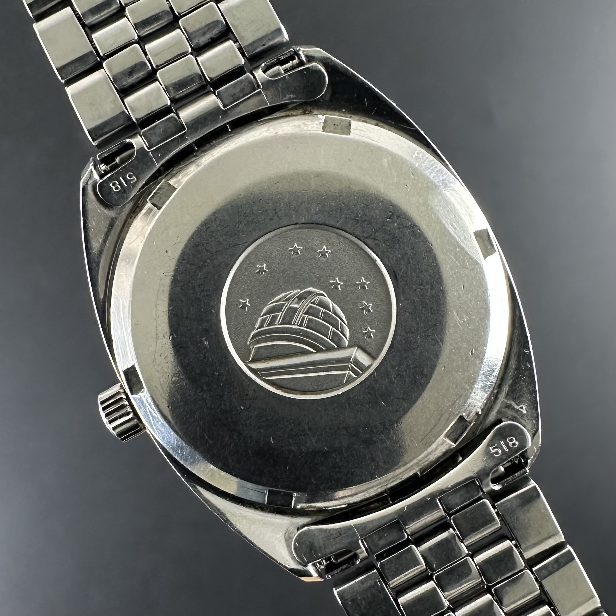 Vintage Omega Constellation Chronometer Silver dial on Brick bracelet 168.017 - 35mm - 1968