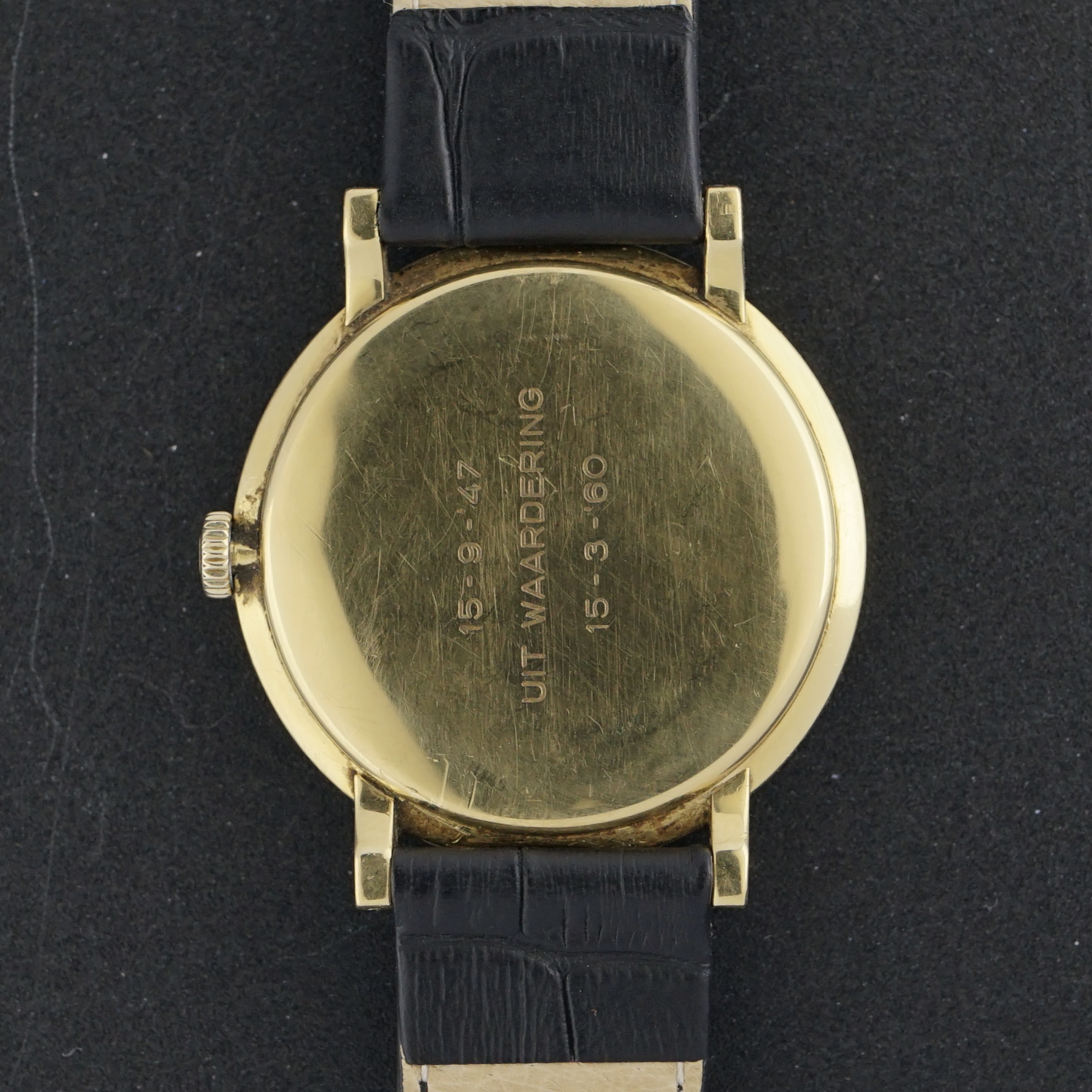 Vintage Omega Small Seconds 18k Solid Yellow Gold 14357 - 32,5mm - 1956