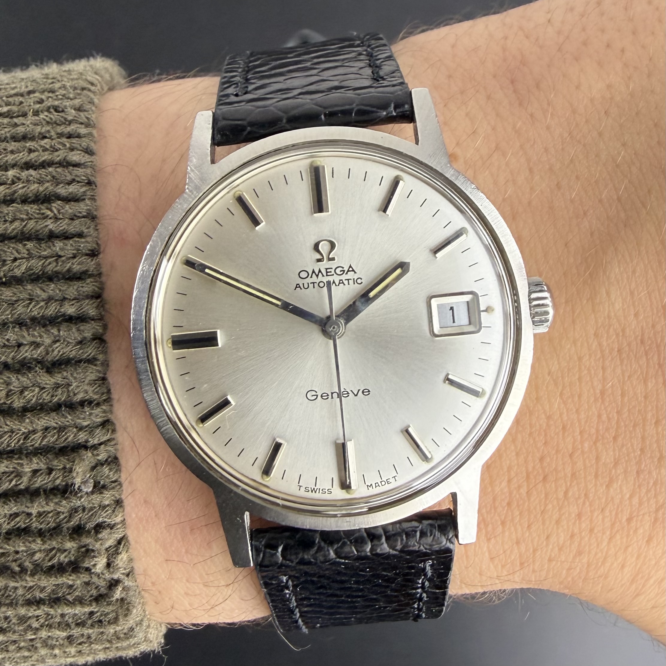 Vintage Omega Genève Date Automatic 166.070 - 35mm - 1970