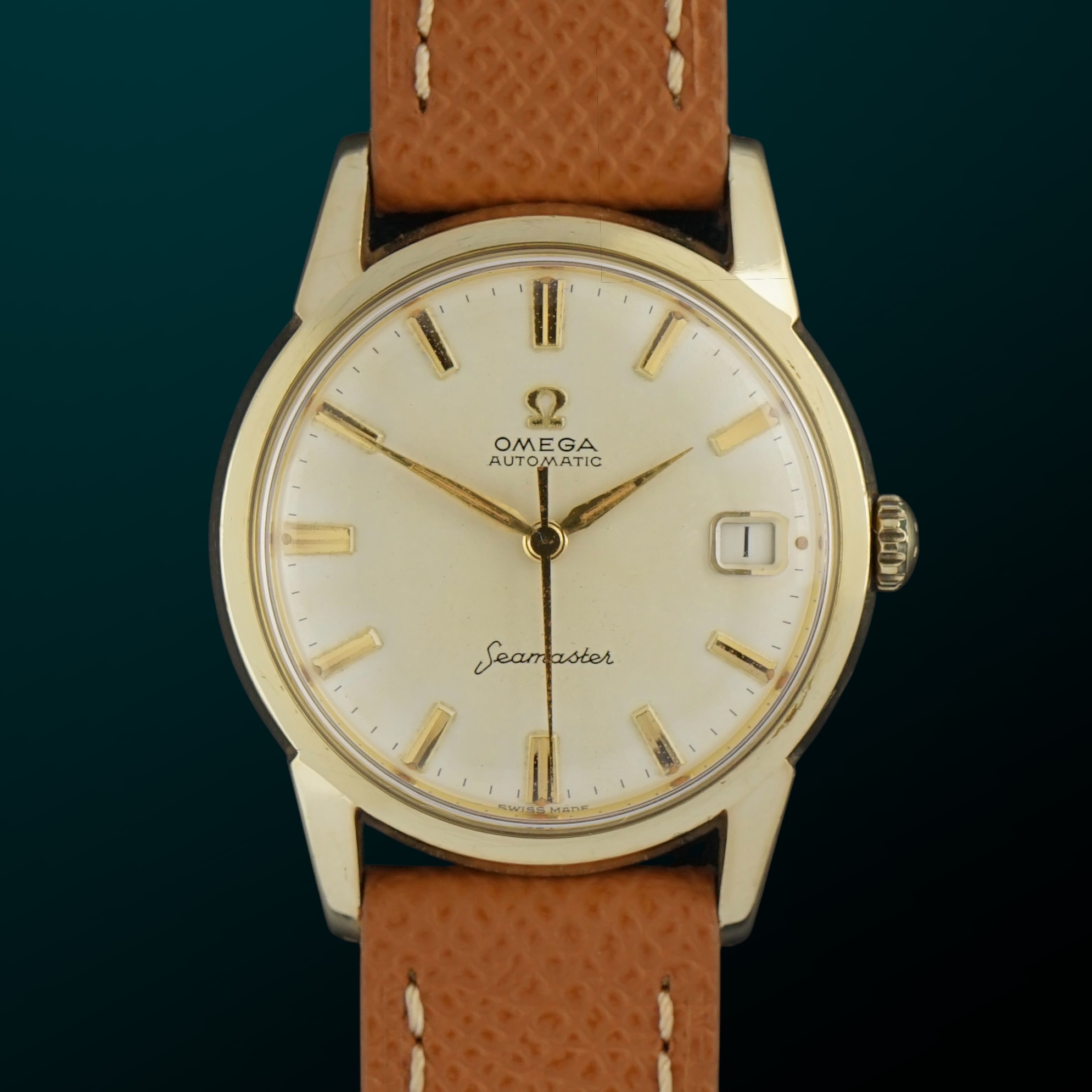 Vintage Omega Seamaster Automatic Gold Plated 14746 SC-61 - 34mm - 1961