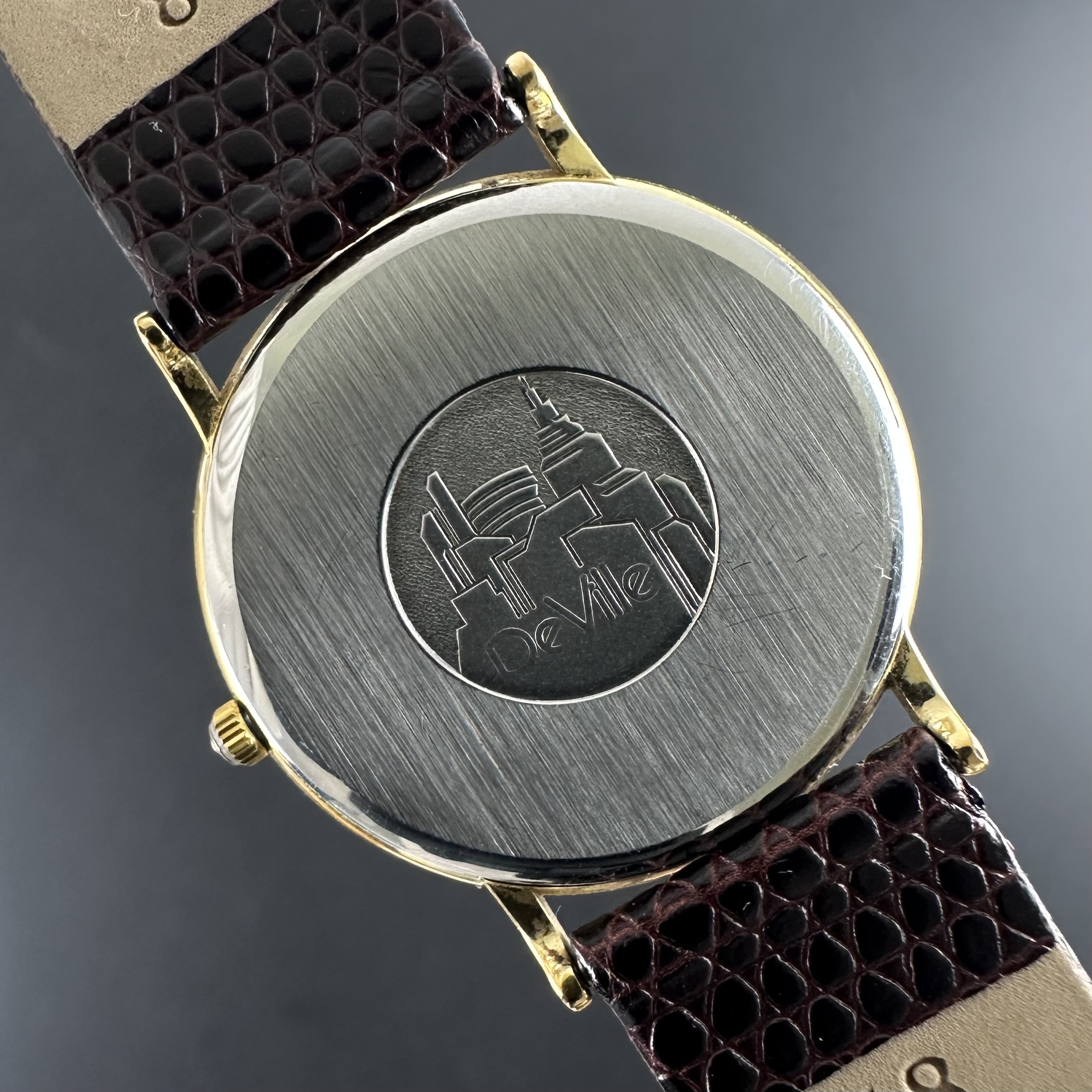 Vintage Omega De Ville Ile de France Quartz Roman numerals 196.0312.1 - 32,5mm - 1989