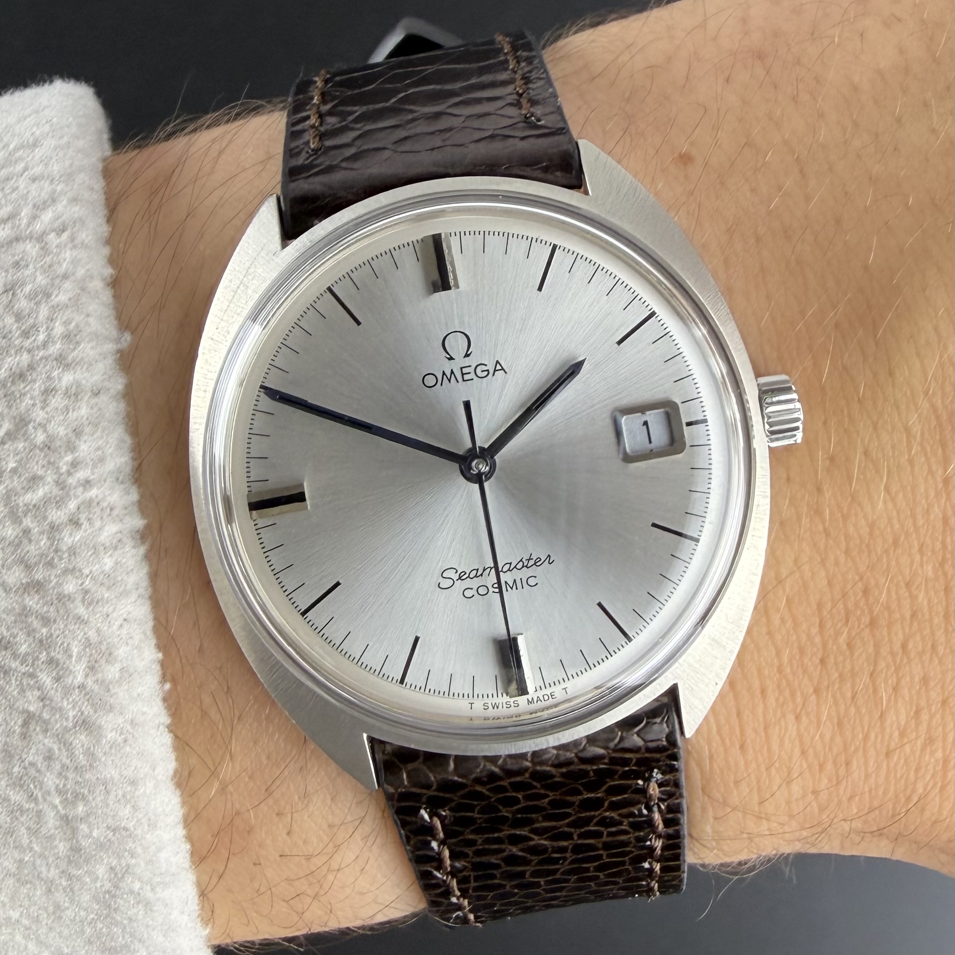 Vintage Omega Seamaster Cosmic Date Manual Wind 136.017 SP - 35mm - 1967