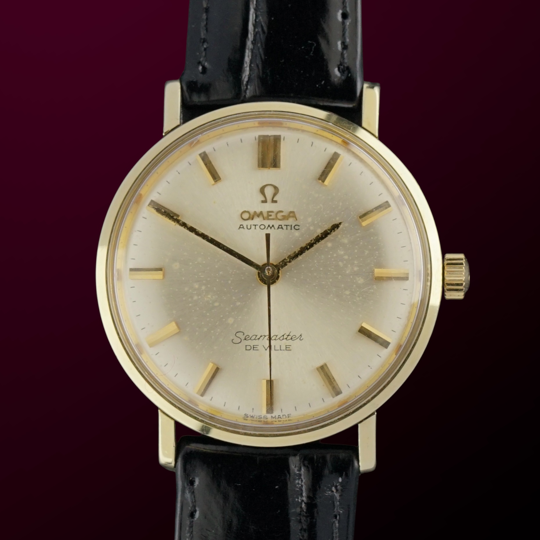 Vintage Omega Seamaster De Ville Automatic Patina dial 14765 SC-61 - 34,5mm - 1961