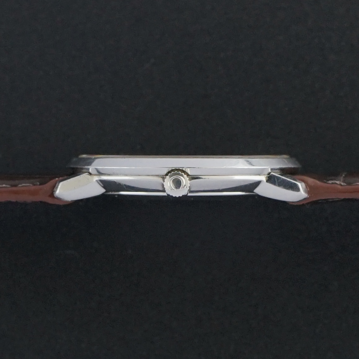 Vintage Omega De Ville Floral Guilloche Dial Manual Wind 111.0107 - 33mm - 1973