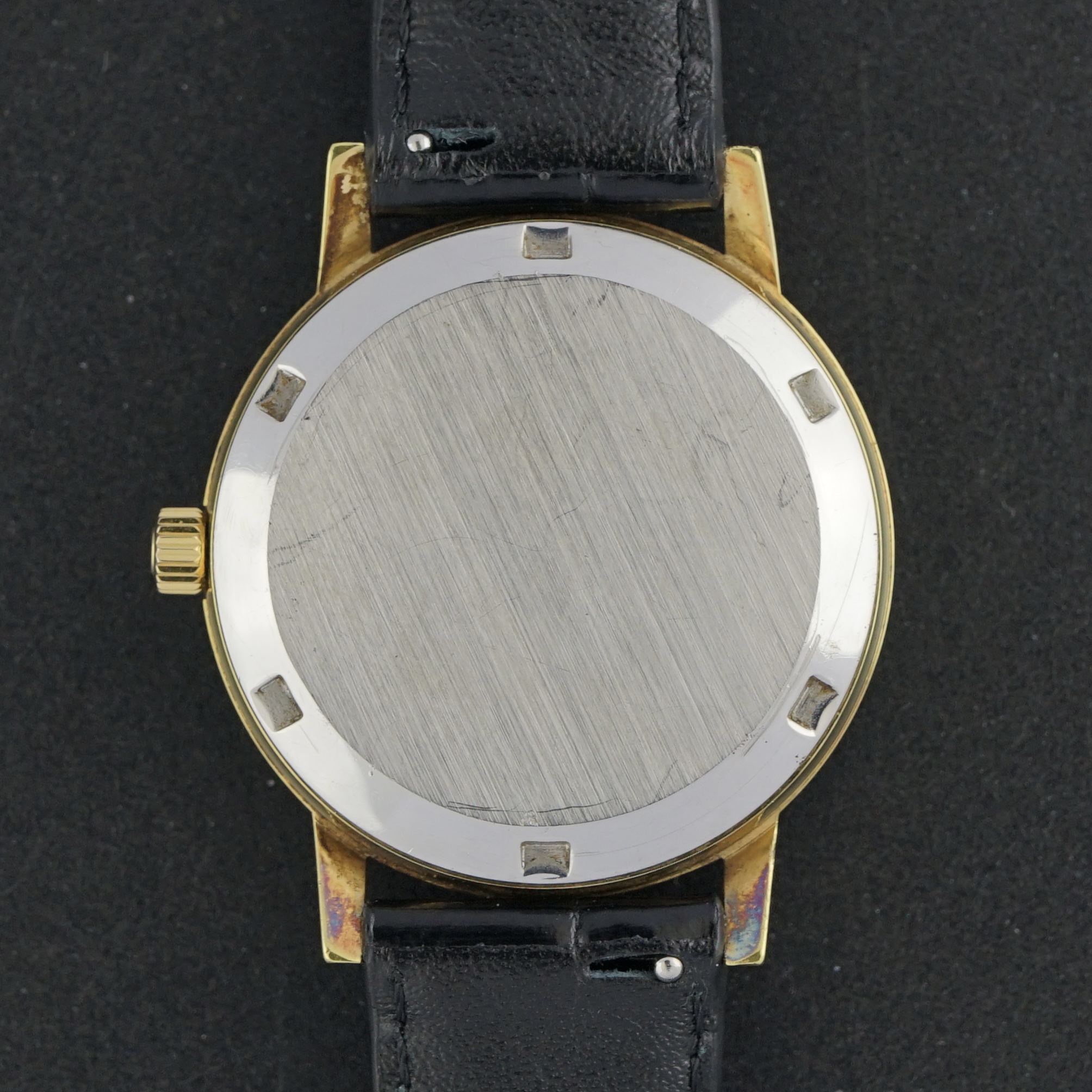 Vintage Omega Genève Automatic Date Gold Plated 166.0163 - 35mm - 1973