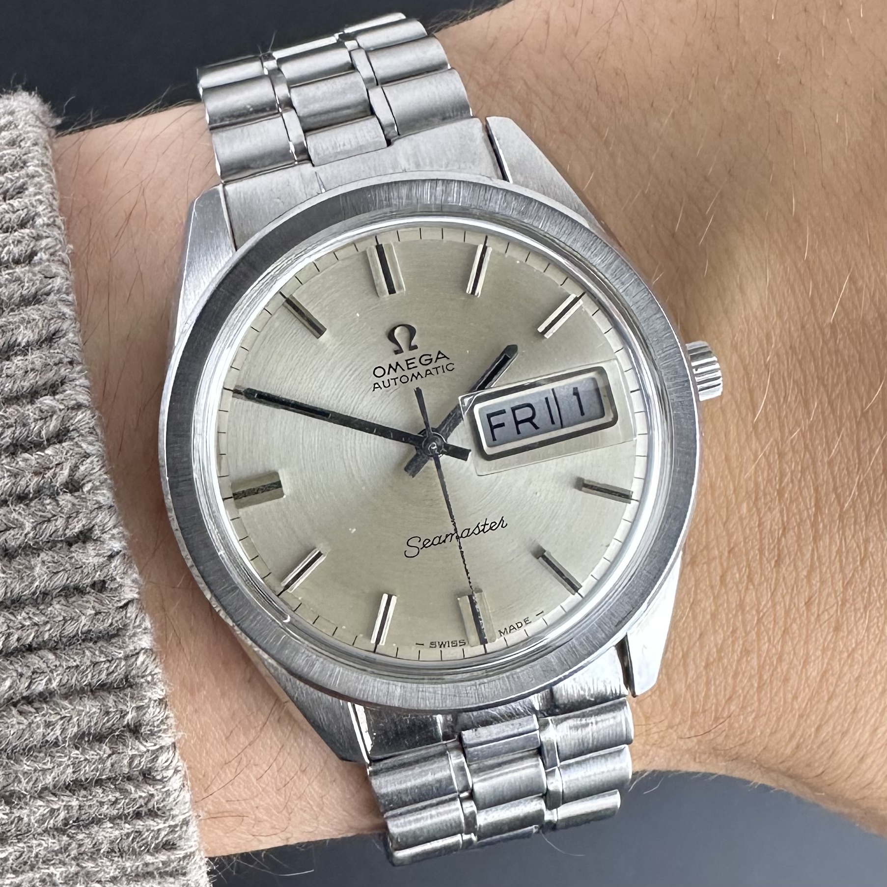 Vintage Omega Seamaster Automatic DayDate 166.032 / 168.023 - 36,5mm - 1969