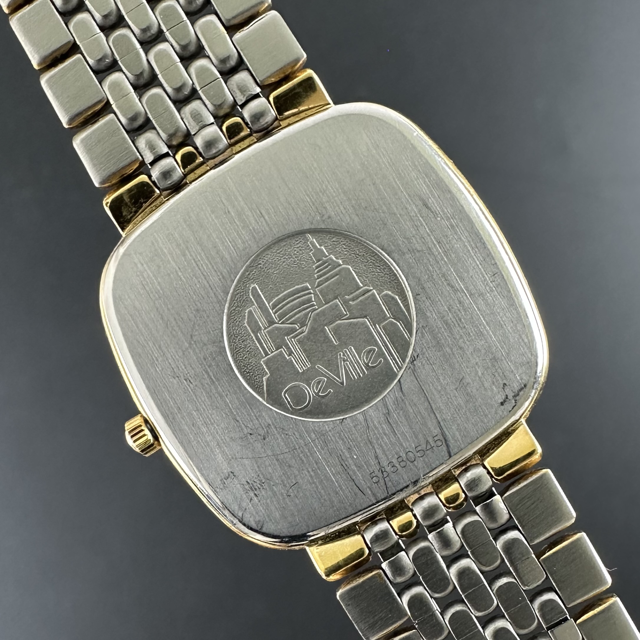 Vintage Omega De Ville Quartz Arabic Numerals Ultra Thin 395.0877.2 - 30mm - 1989