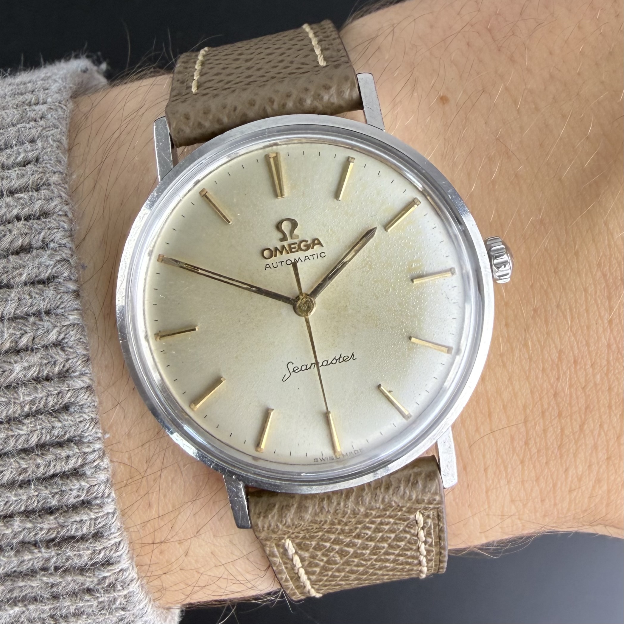 Vintage Omega Seamaster Pre- De Ville Automatic 14765-1 SC - 34mm - 1961