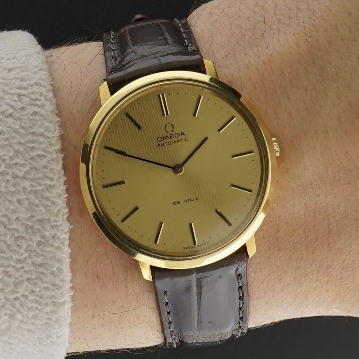 Vintage Omega De Ville Automatic Super Thin Gold Plated 151.0039 - 36mm - 1968