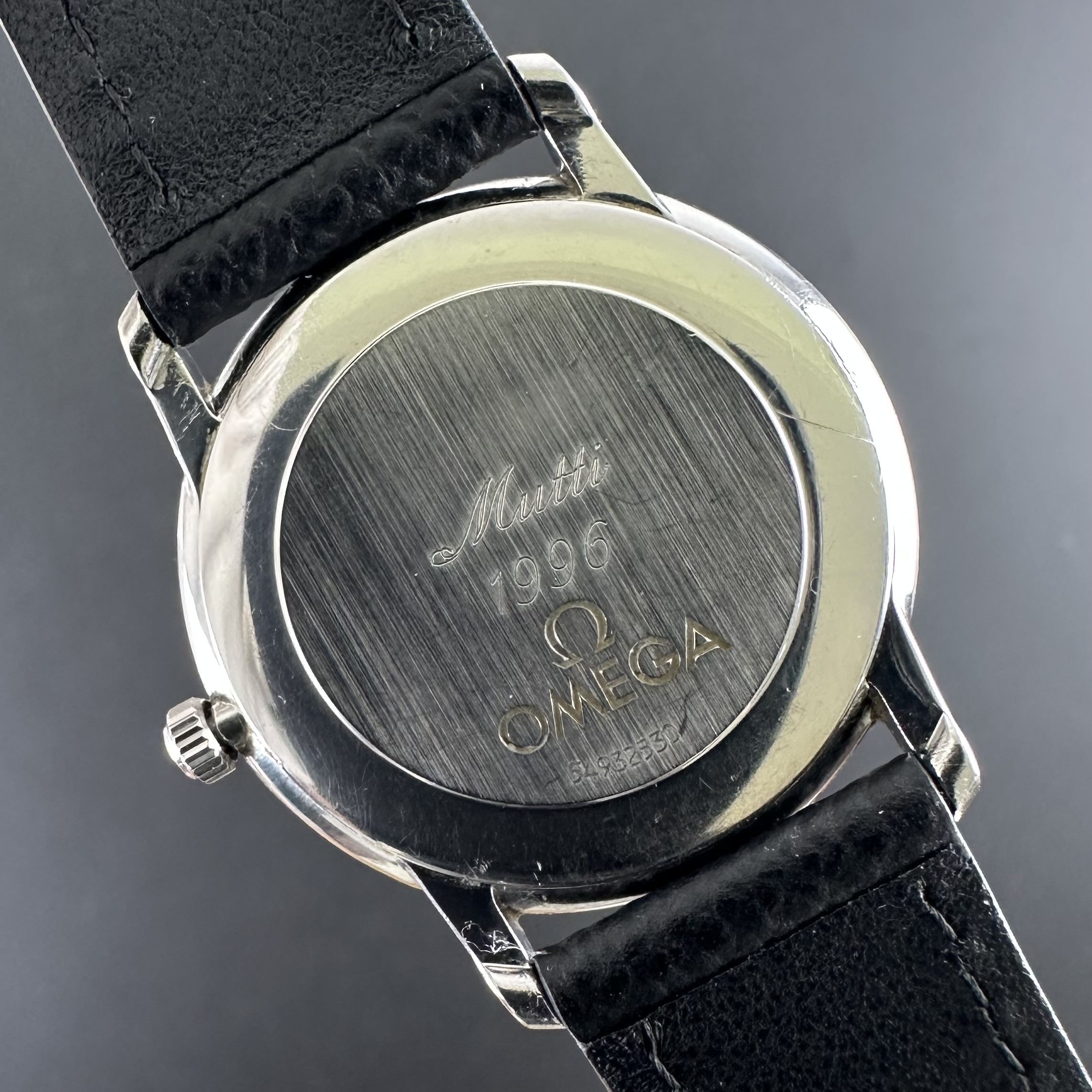 Vintage Omega Prestige De Ville Two-Tone Small Seconds 125.0150 - 34,5mm - 1993 + Card