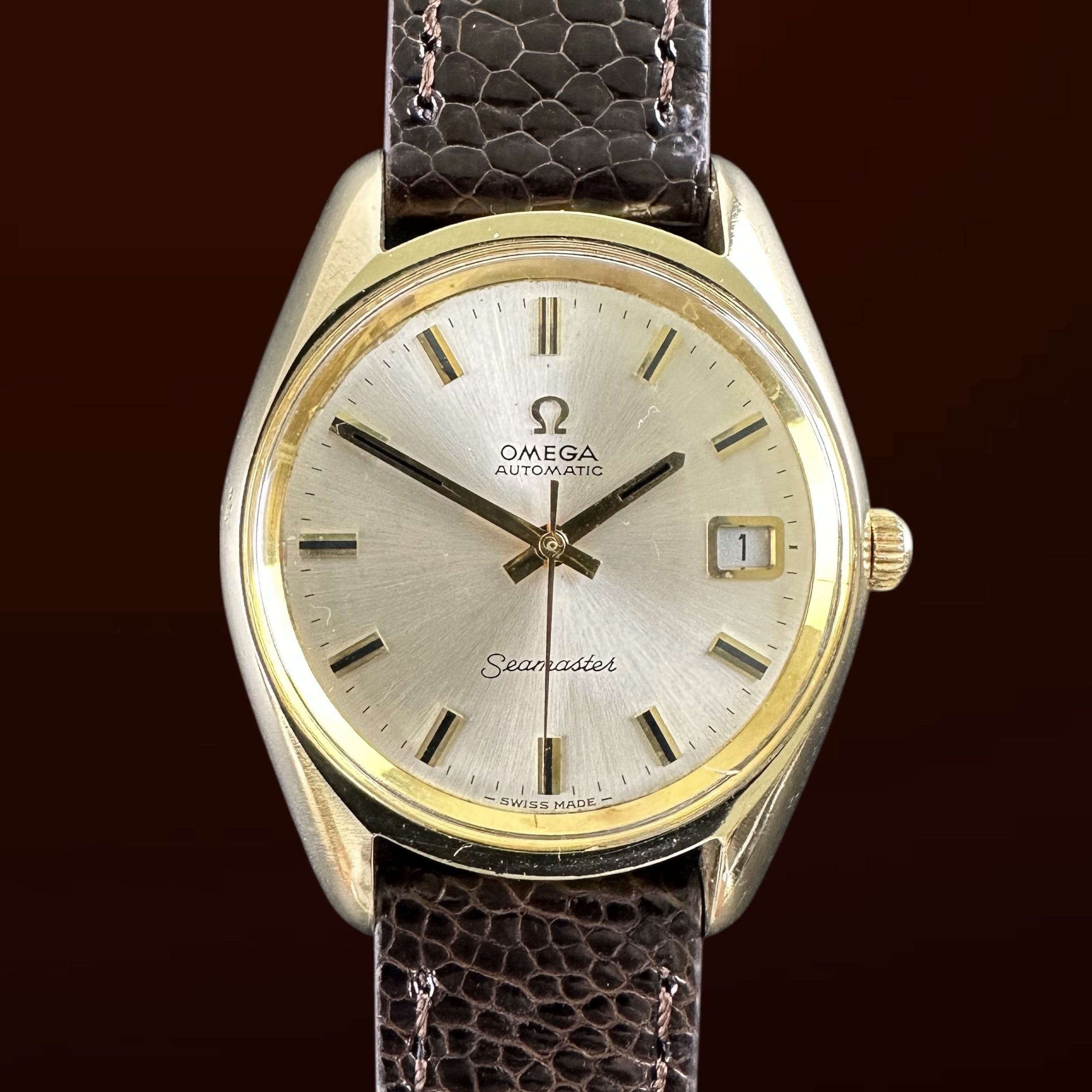 Vintage Omega Seamaster Automatic Gold Plated 166.067 - 36mm - 1969