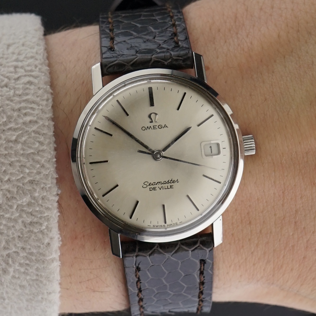 Vintage Omega Seamaster De Ville Manual Wind Midsize 136.010 - 33,5mm - 1965