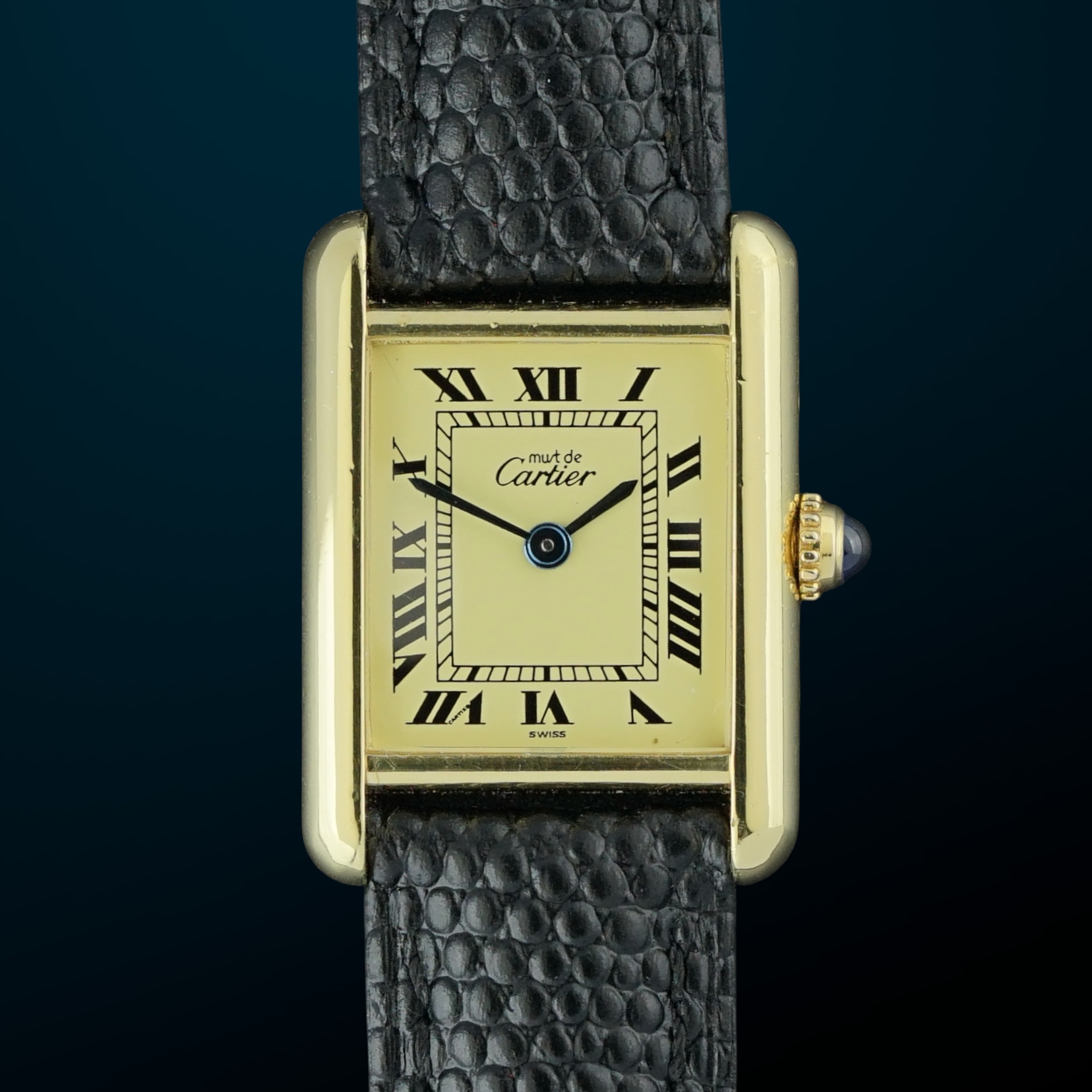 Vintage Cartier Tank Vermeil SM Quartz 5057001 - 20,5mm - 1990s