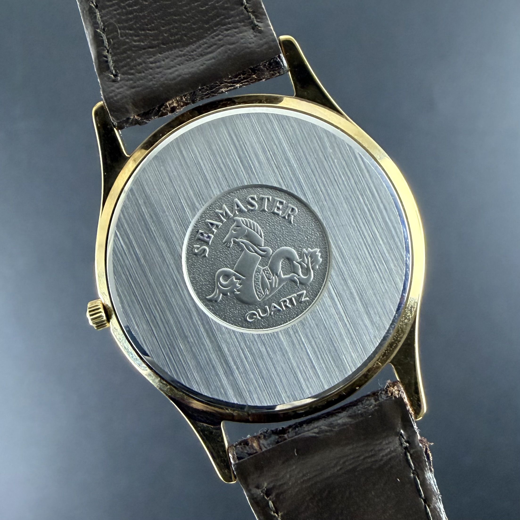 Vintage Omega Seamaster Brest Quartz 196.0251 - 33mm - 1982 + Box