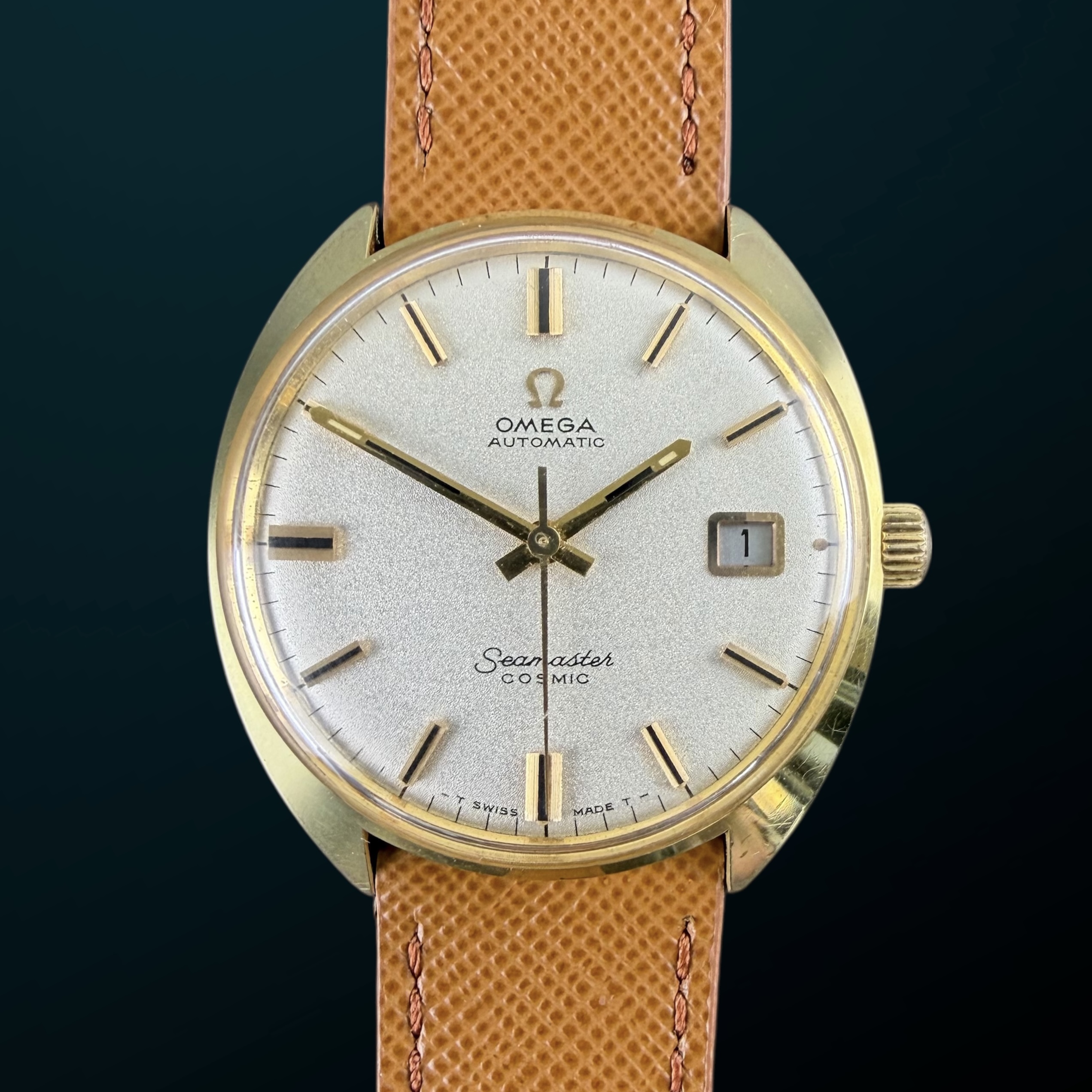 Vintage Omega Seamaster Cosmic Automatic Sparkle dial 166.026 - 35mm - 1970