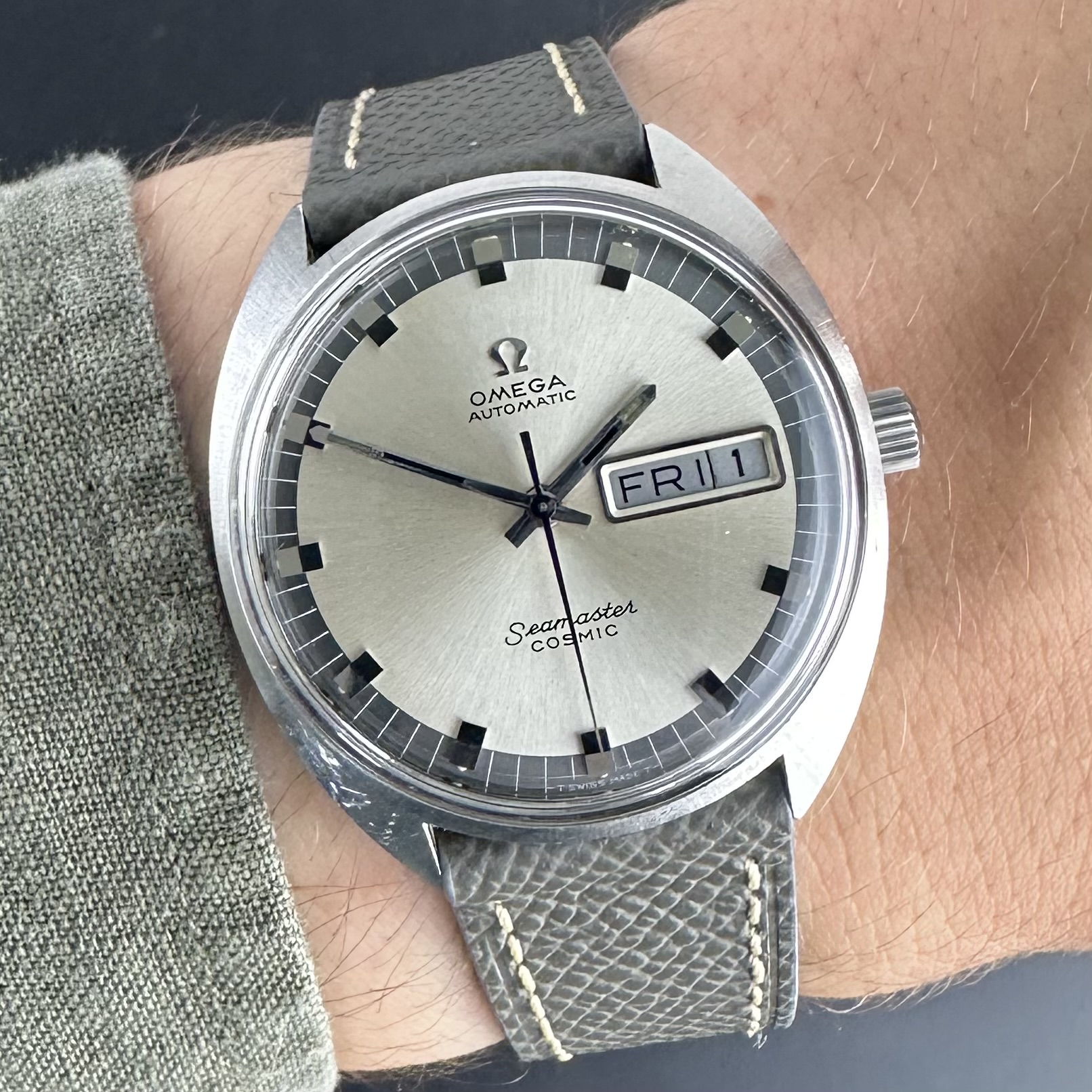 Vintage Omega Seamaster Cosmic DayDate Automatic 166.036 - 35mm - 1969