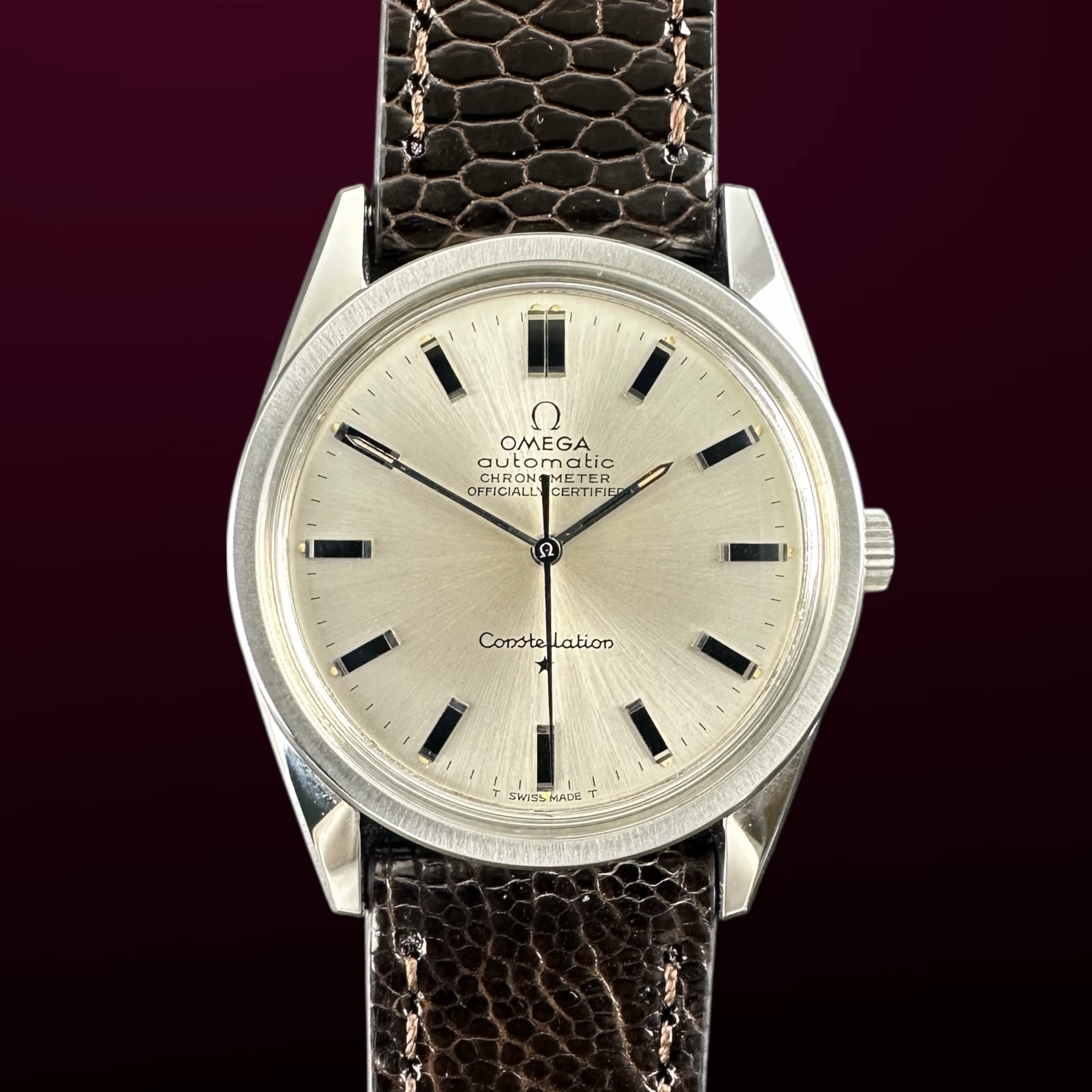 Vintage Omega Constellation Automatic Chronometer Ultra thin 167.021 - 33mm - 1966 MINT