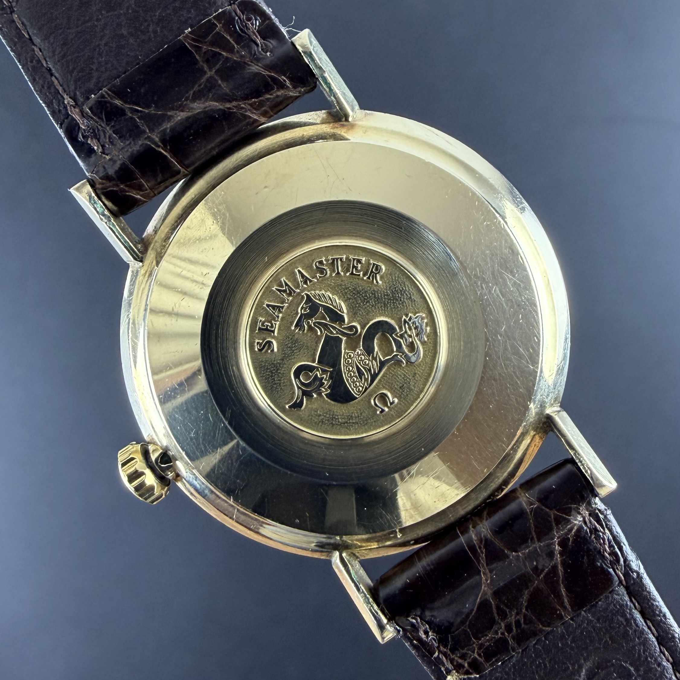 Vintage Omega Seamaster De Ville 14k Yellow Gold Fill U.S. Model LL6287-1 - 34,5mm - 1970