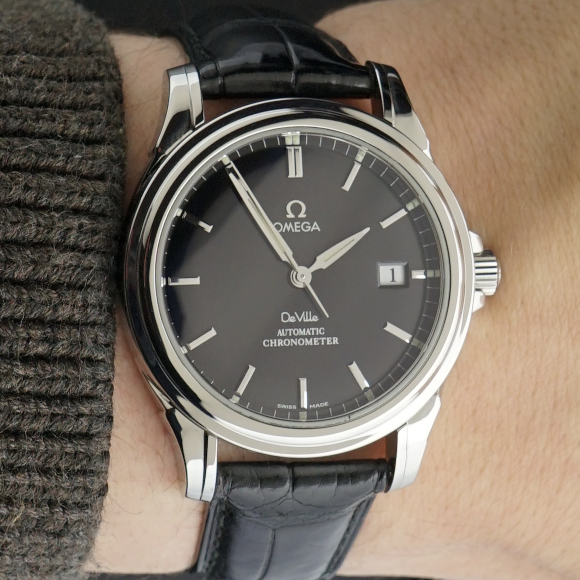 Vintage Omega De Ville Co-Axial Automatic Chronometer 4831.50.31 - 37,5mm - 2006 + Tag