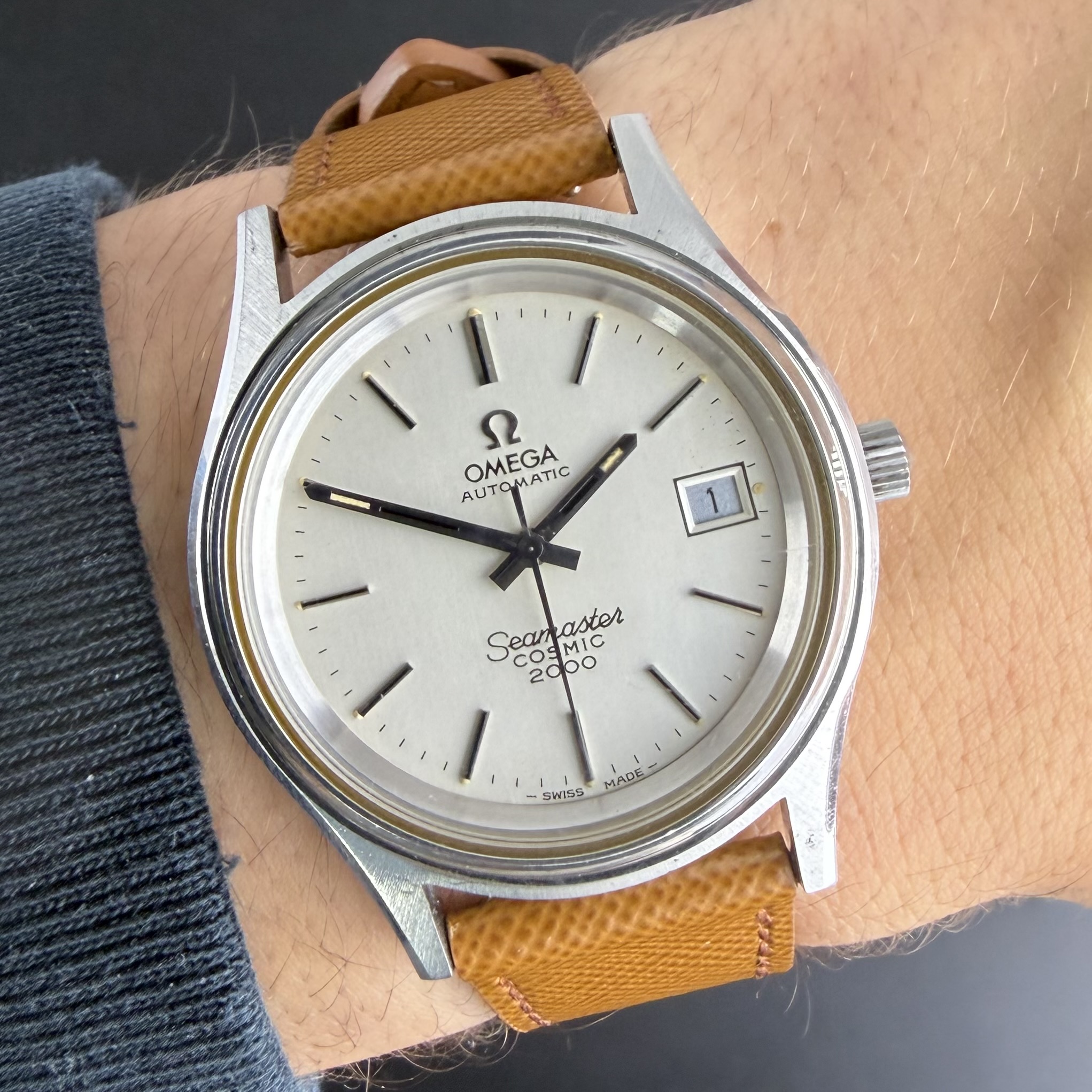 Vintage Omega Seamaster Cosmic 2000 Automatic 166.128 - 38mm - 1974