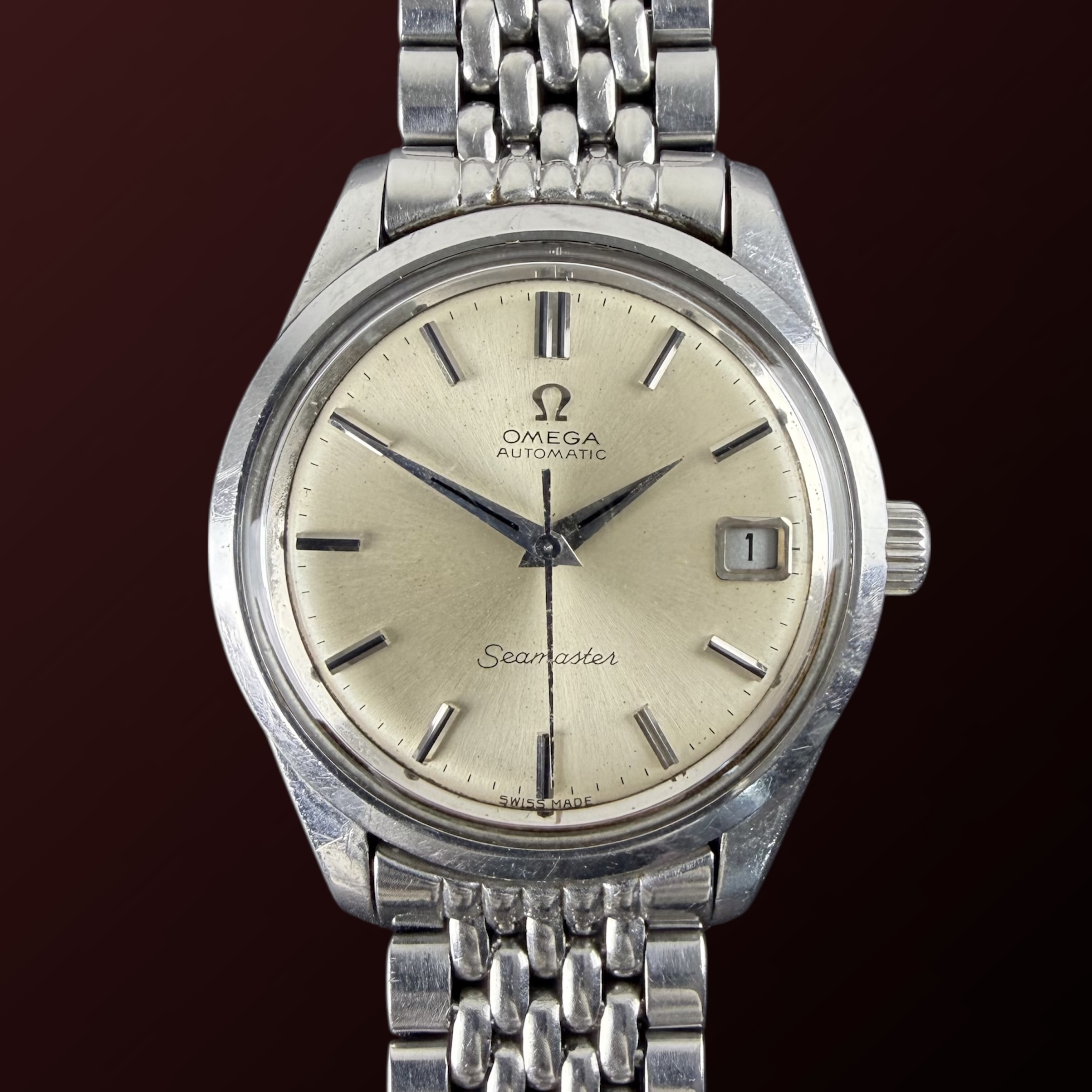 Vintage Omega Seamaster Automatic on BOR 166.010 SP - 35mm - 1968