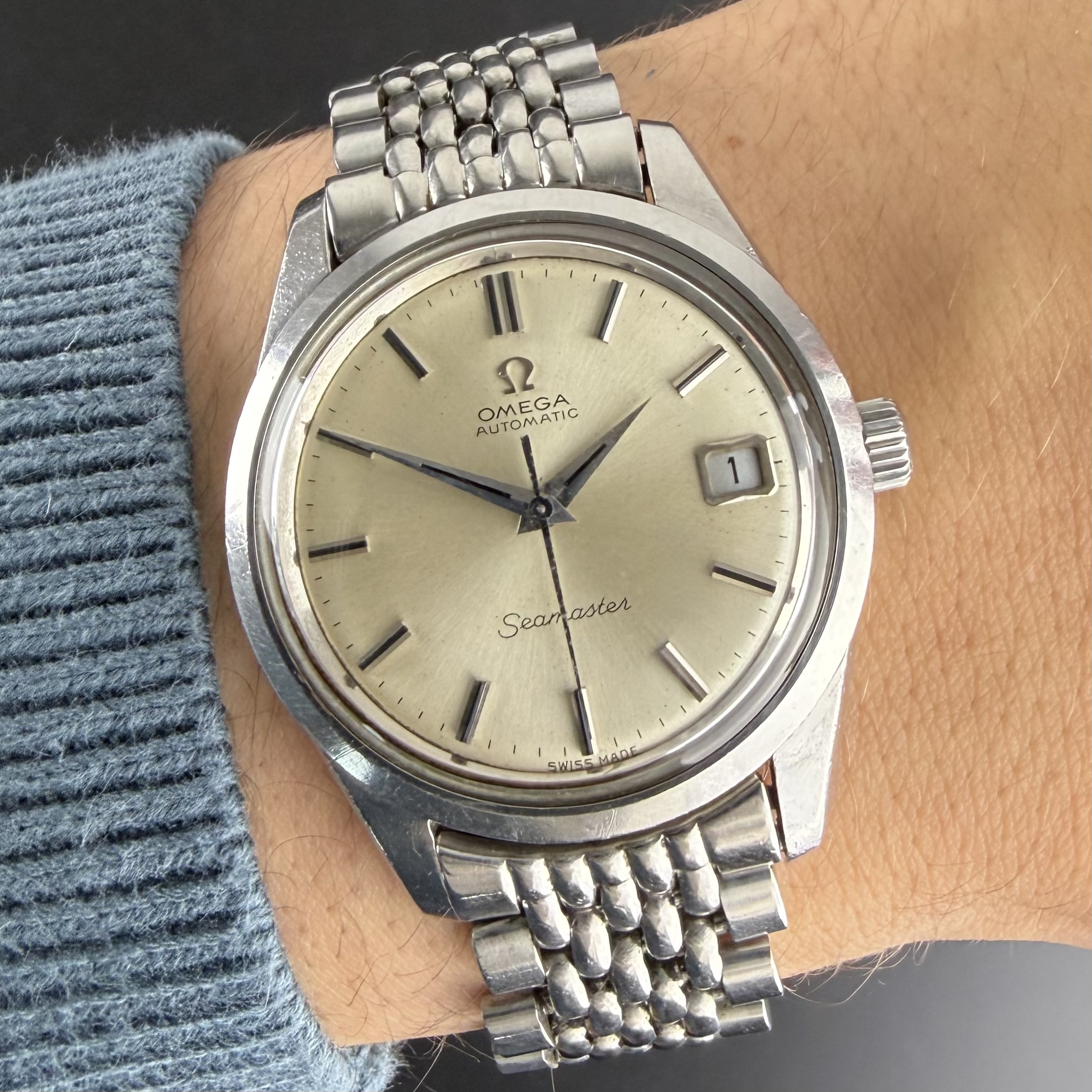 Vintage Omega Seamaster Automatic on BOR 166.010 SP - 35mm - 1968