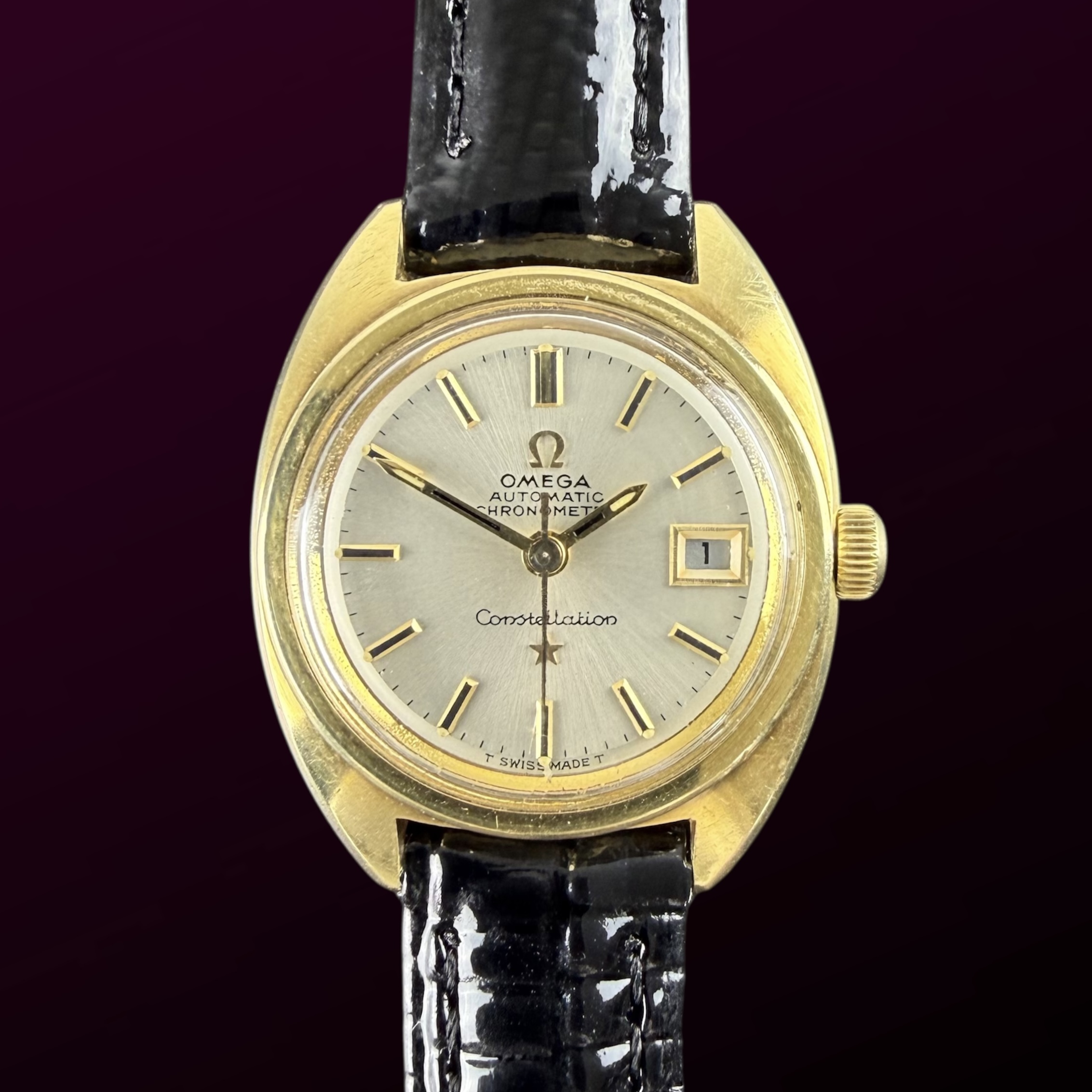 Vintage Omega Constellation Chronometer C-Shape Lady 568.001 - 25mm - 1968