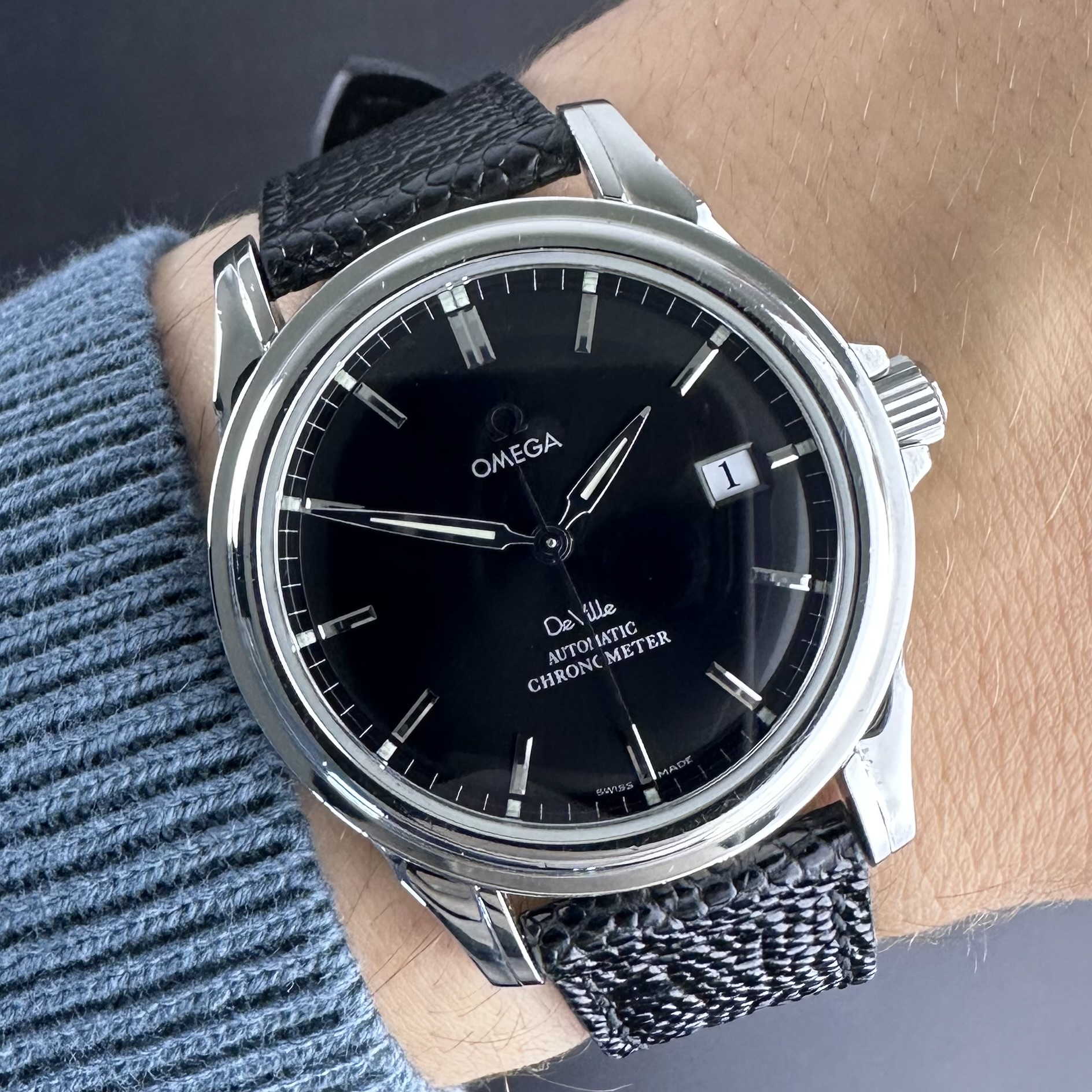 Vintage Omega De Ville Automatic Chronometer Co-Axial 4831 / 168.1700 - 38mm - 2006