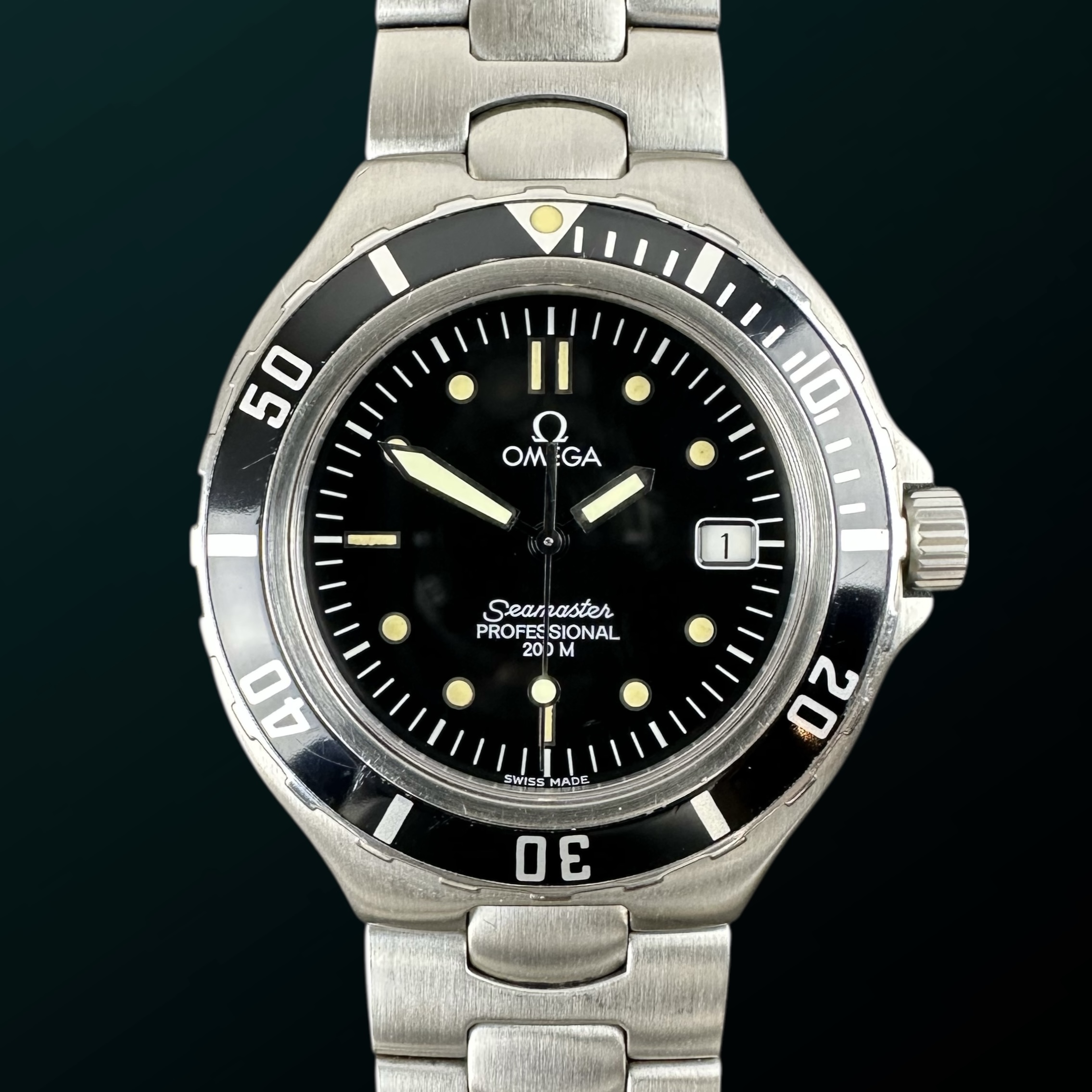 Vintage Omega Seamaster Professional 200m Pre Bond Quartz 396.1062 - 36mm - 1993