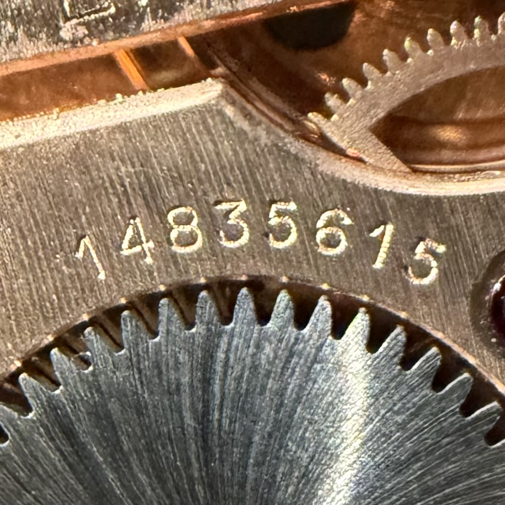 Vintage Omega Small Seconds Manual Wind Gold Capped 2743-5 - 33mm - 1954