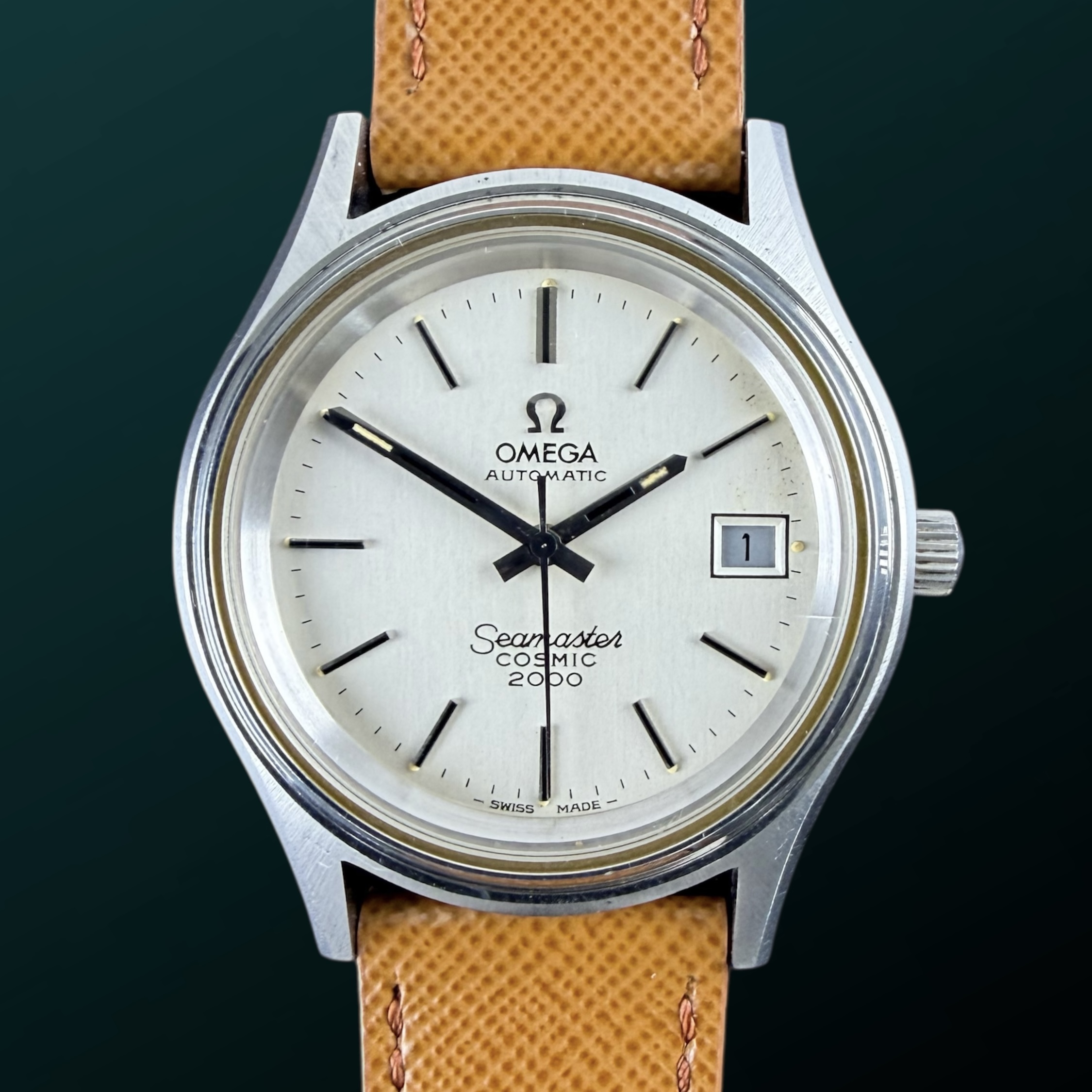 Vintage Omega Seamaster Cosmic 2000 Automatic 166.128 - 38mm - 1974