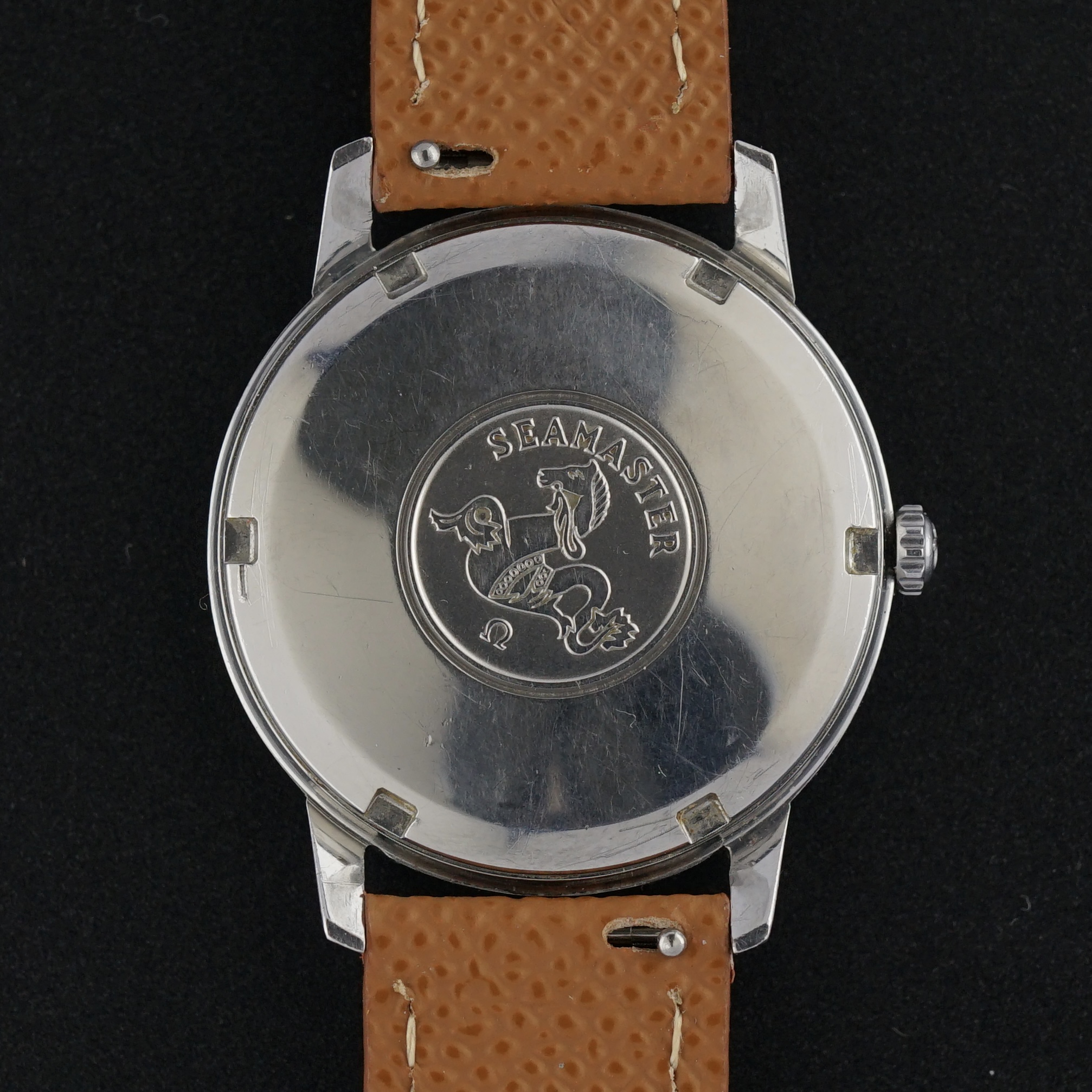 Vintage Omega Seamaster Automatic White Sunburst 165.002 - 34,5mm - 1965