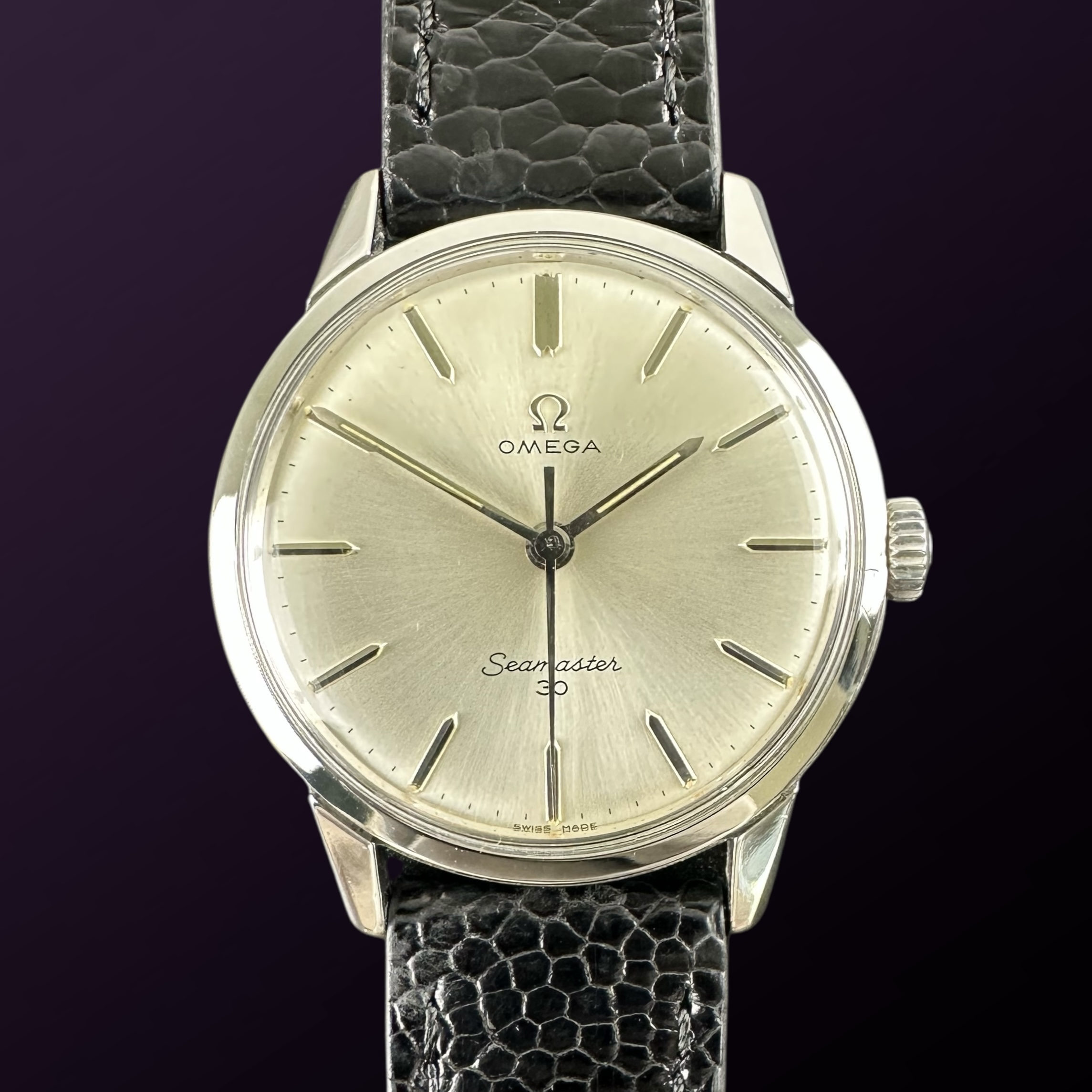 Vintage Omega Seamaster 30 Manual Wind 135.007-63 - 35mm - 1956