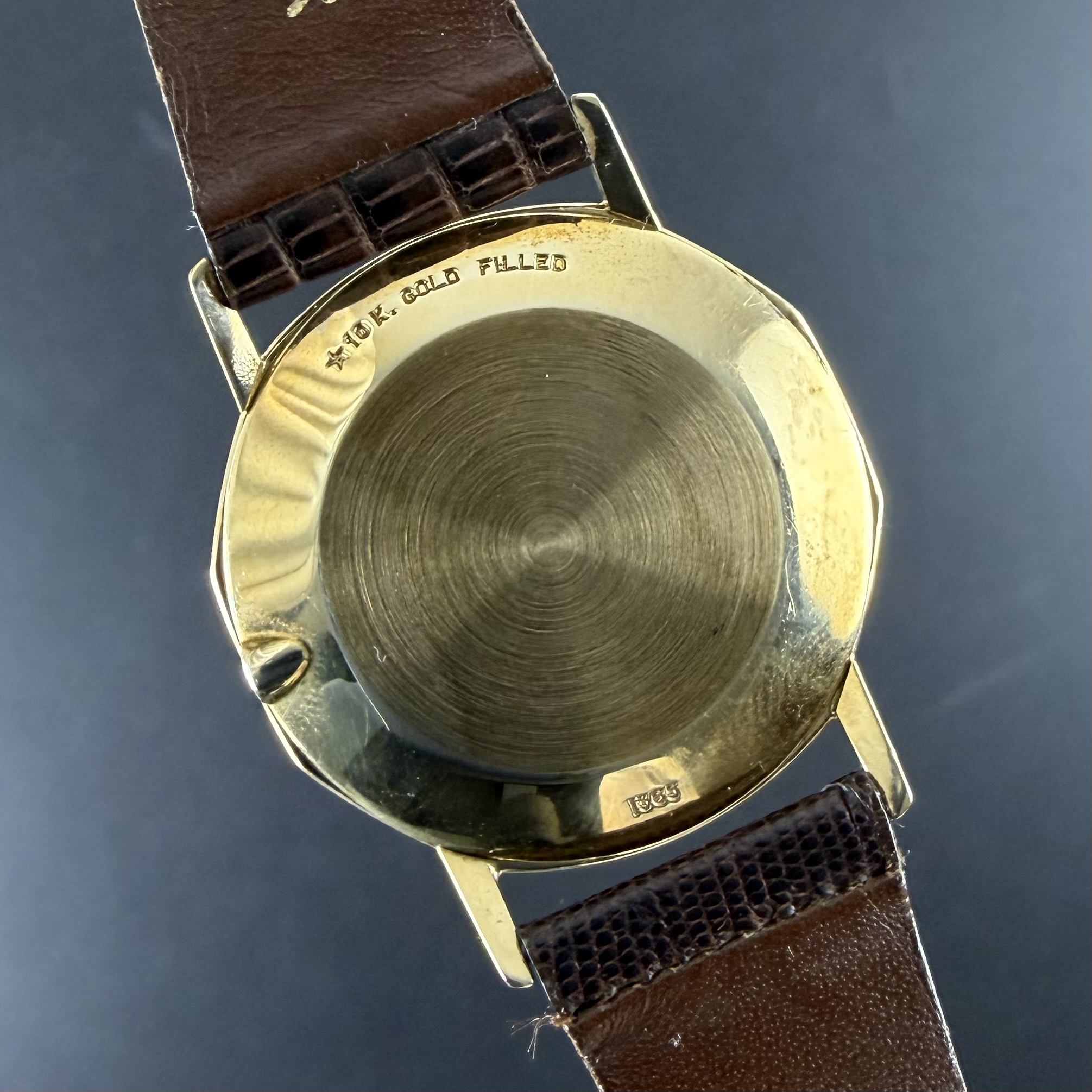 Vintage Omega De Ville Quartz 10k Gold Filled Full Original Set 195.3002 - 32mm - 1979