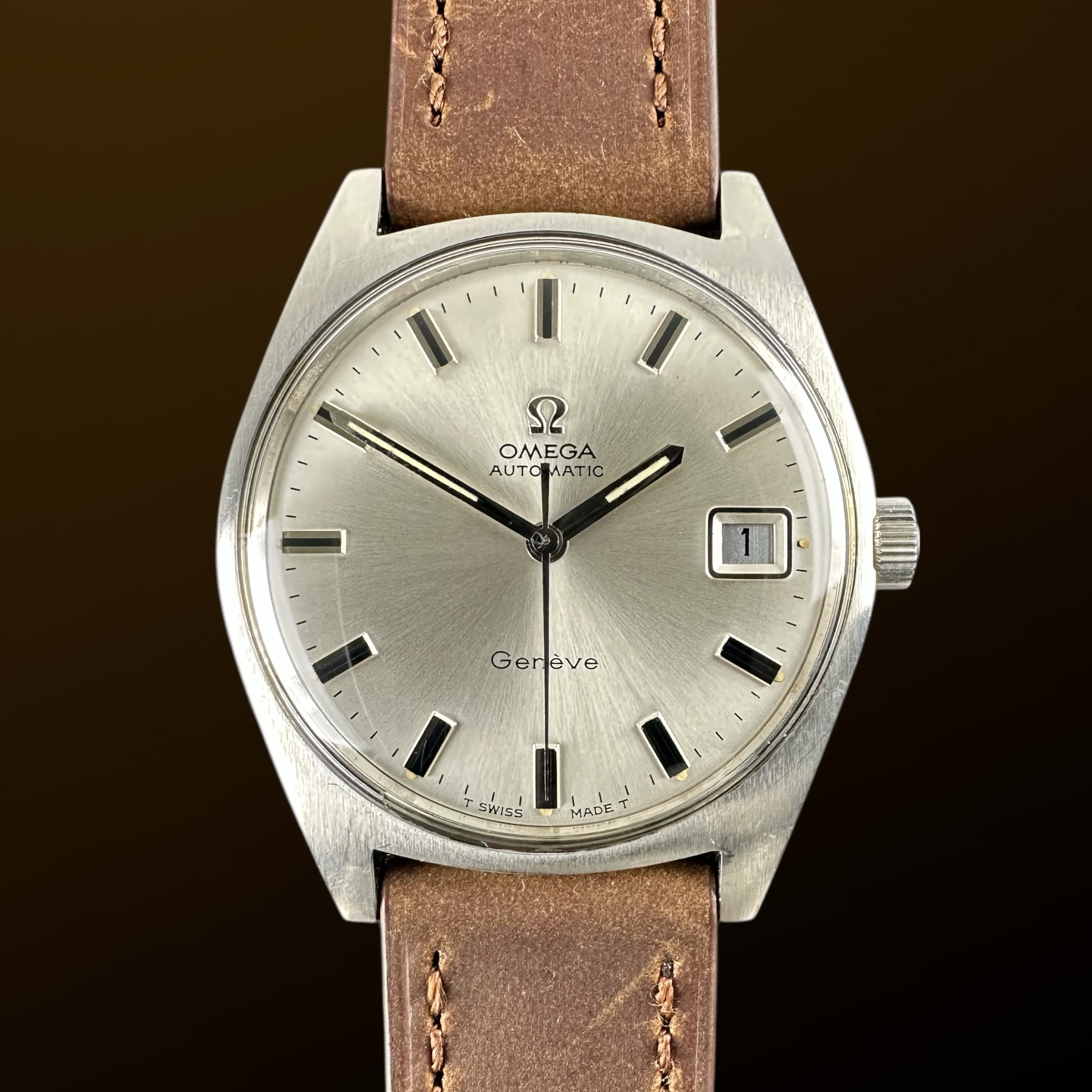 Vintage Omega Genève Automatic Tritium dial 166.041 - 34,5mm - 1970