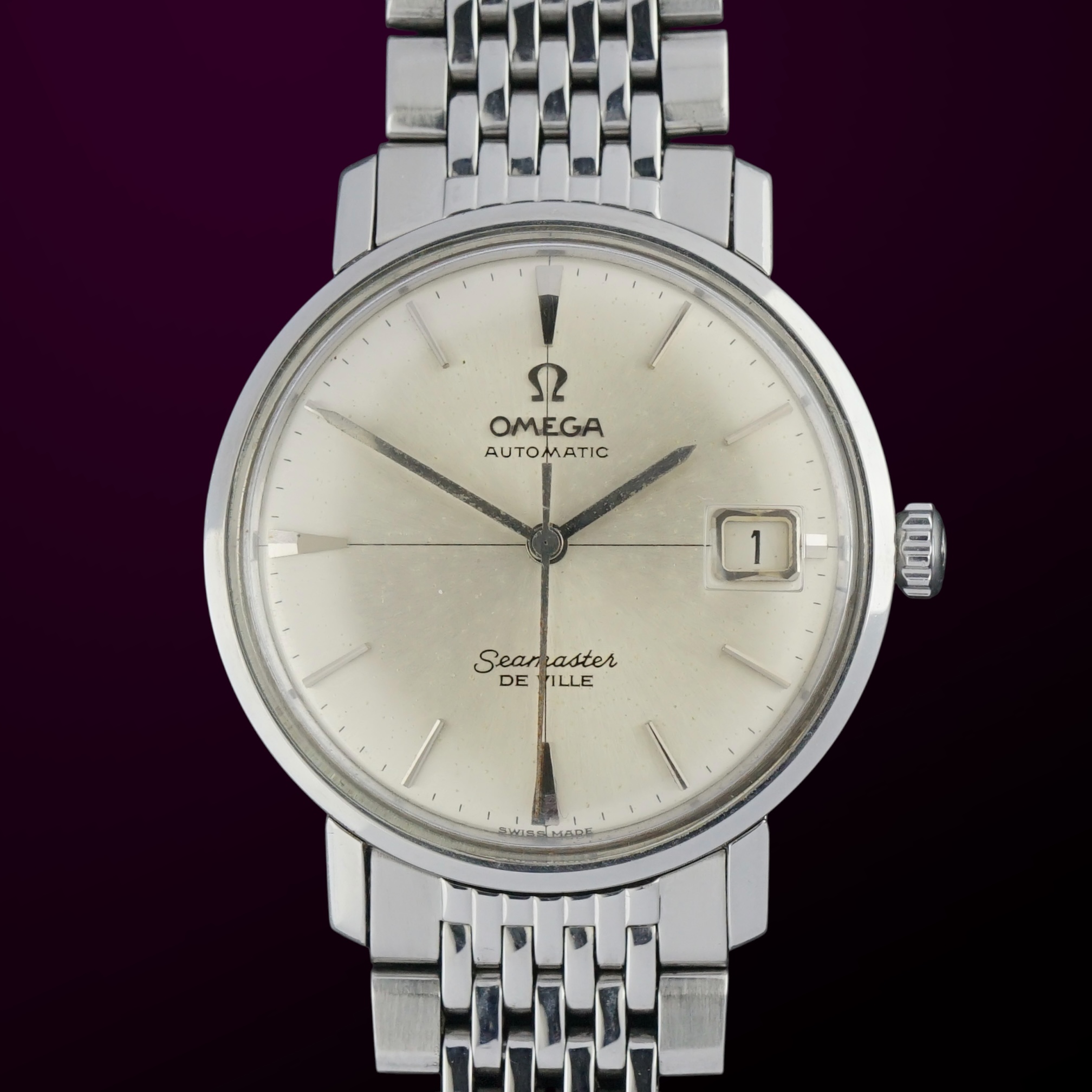 Vintage Omega Seamaster De Ville Automatic Crosshair 166.020 - 34,5mm - 1965