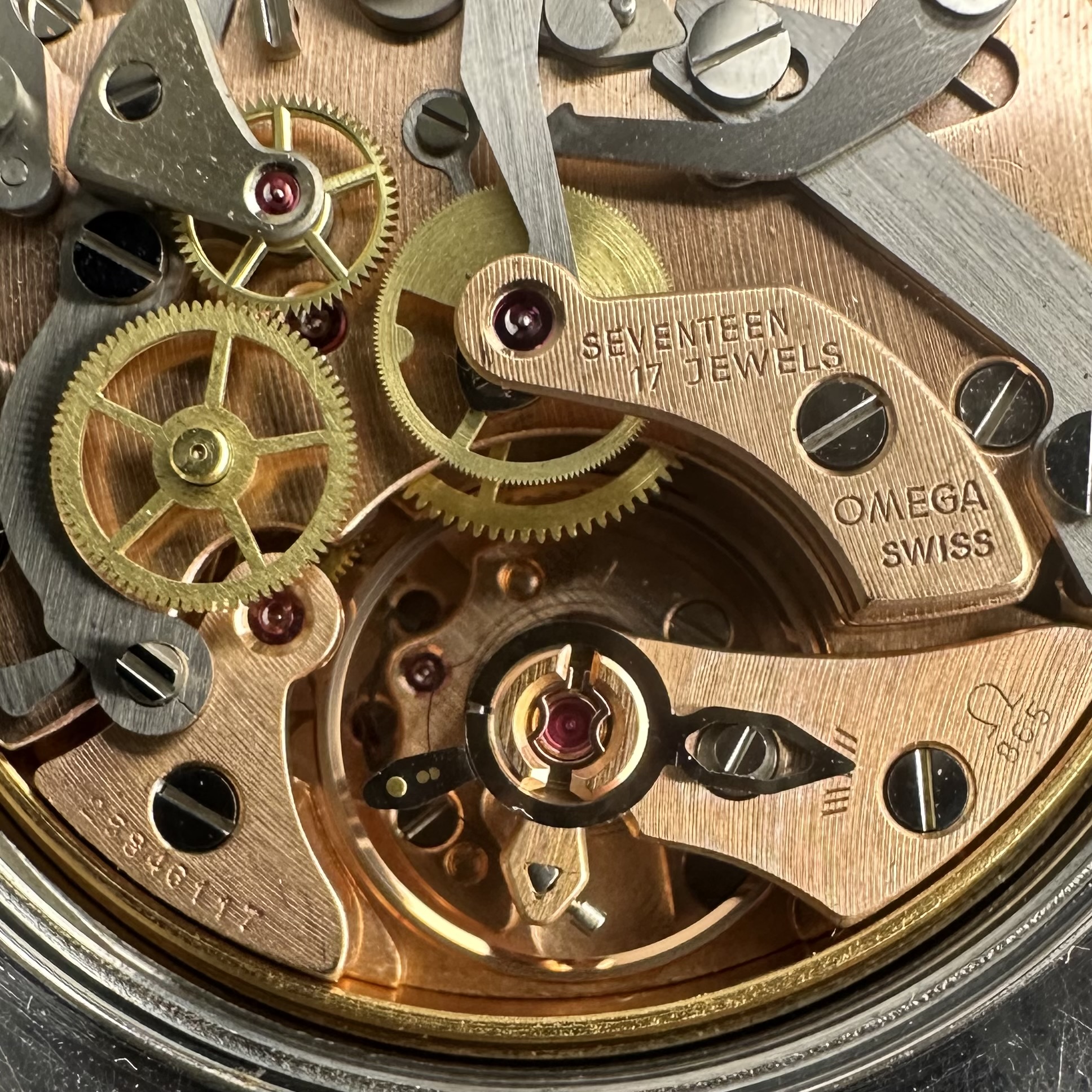 Vintage Omega Genève Chronostop Drivers Dial Cal. 861 - 145.010 - 35mm - 1969