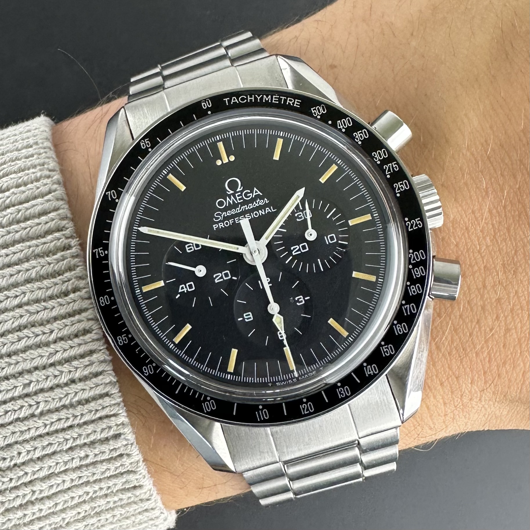 Vintage Omega Speedmaster Professional Moonwatch Tritium 145.022 - 42mm - 1985